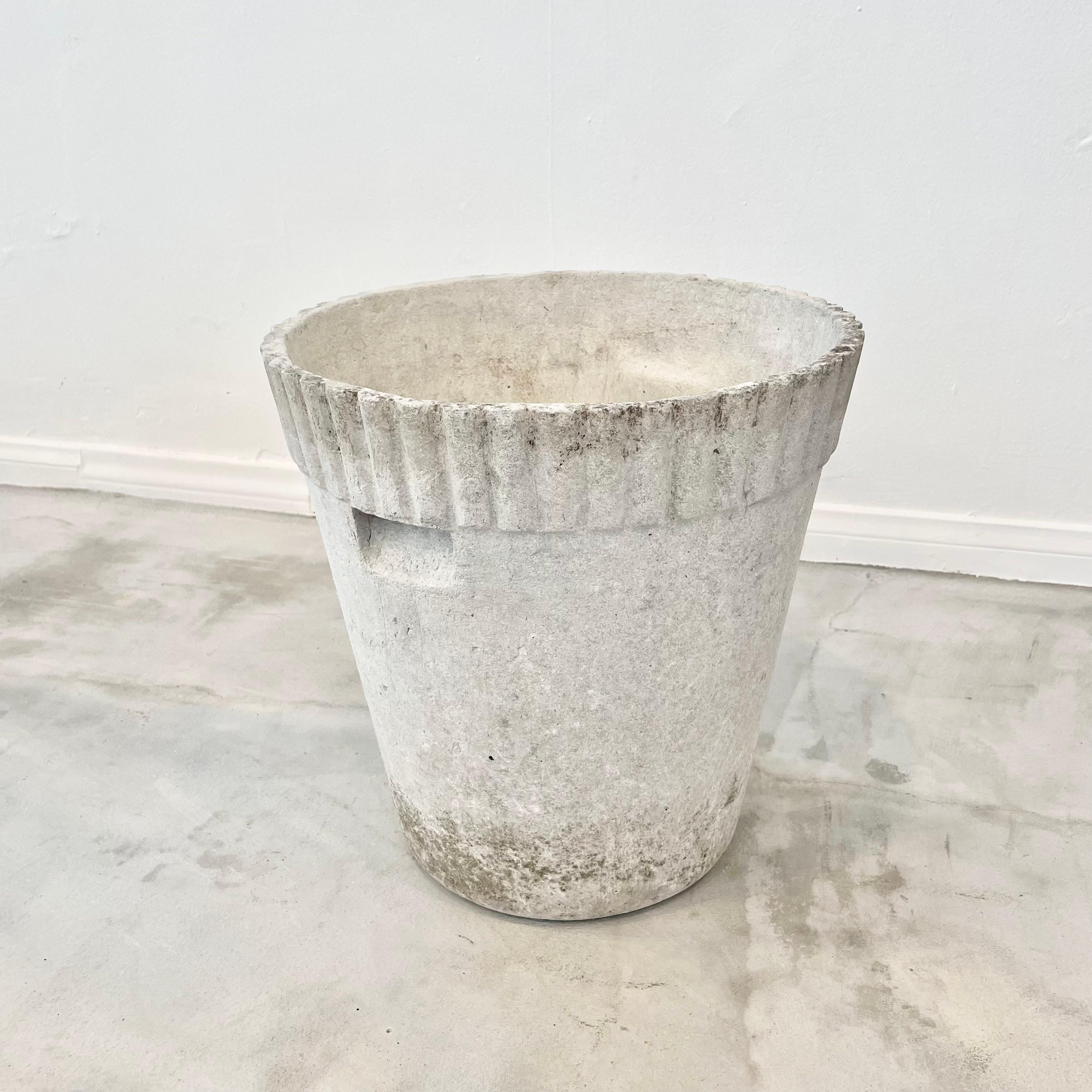 Large Willy Guhl Flower Pot, 1970s Switzerland In Good Condition For Sale In Los Angeles, CA