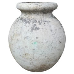 Vintage Large Willy Guhl Olive Har Planter