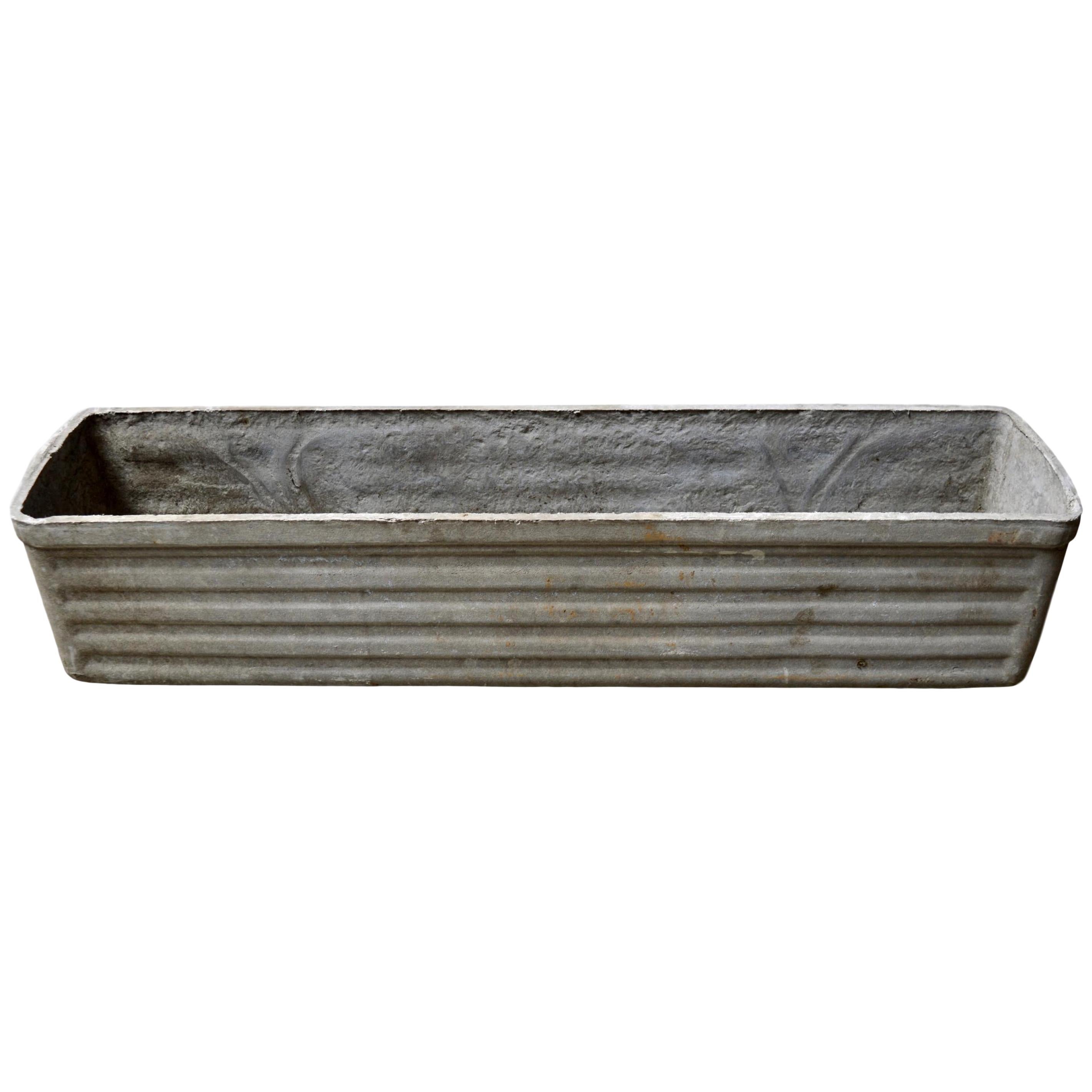 Large Willy Guhl Rectangular Box Planters