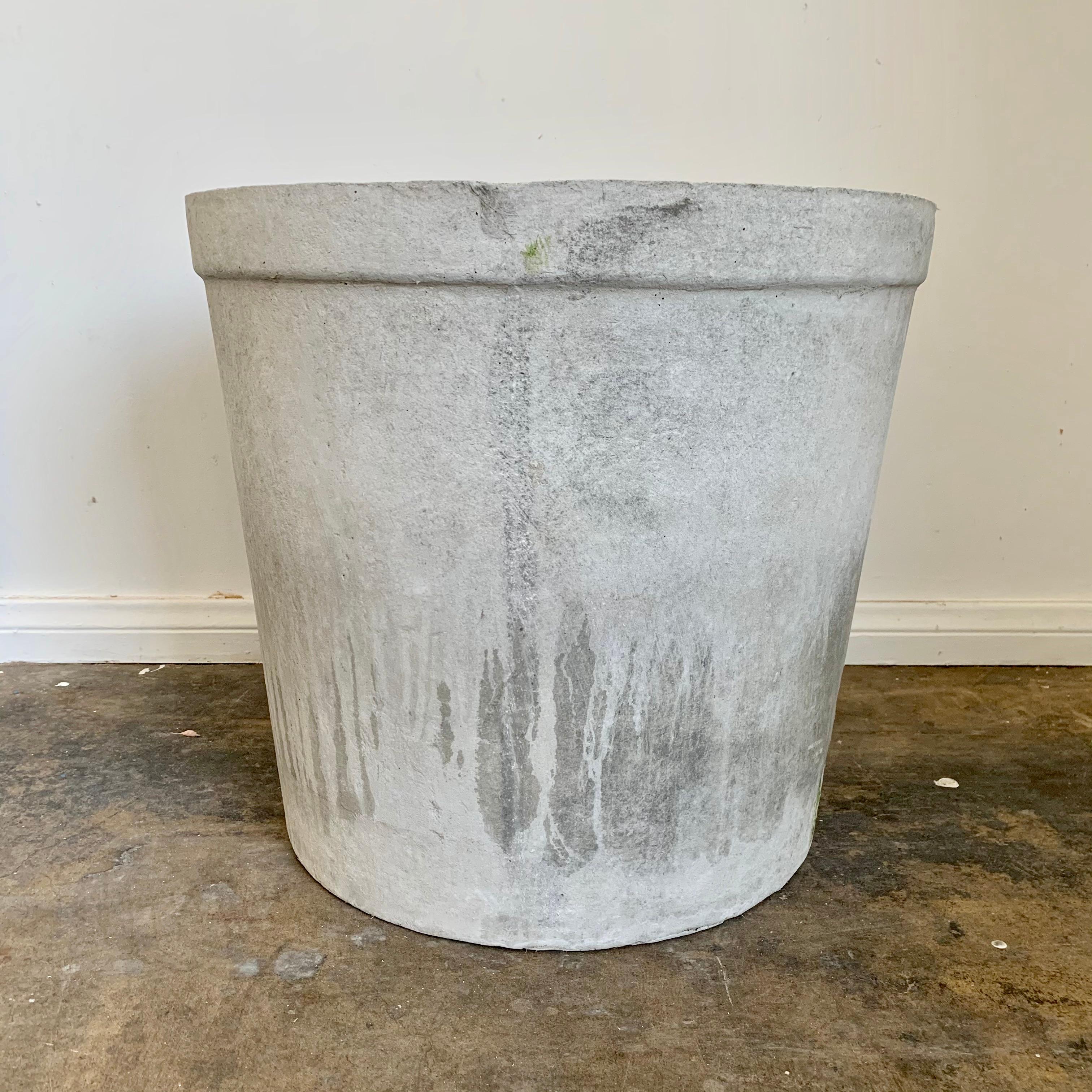 Swiss Willy Guhl Large Trash Bin Planters