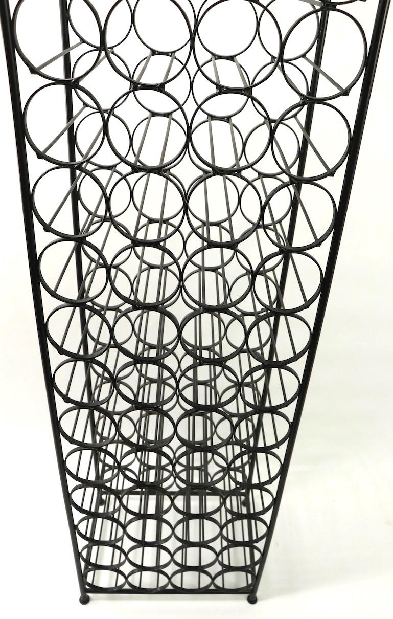 Mid-Century Modern Large Wine Rack by Arthur Umanoff For Sale