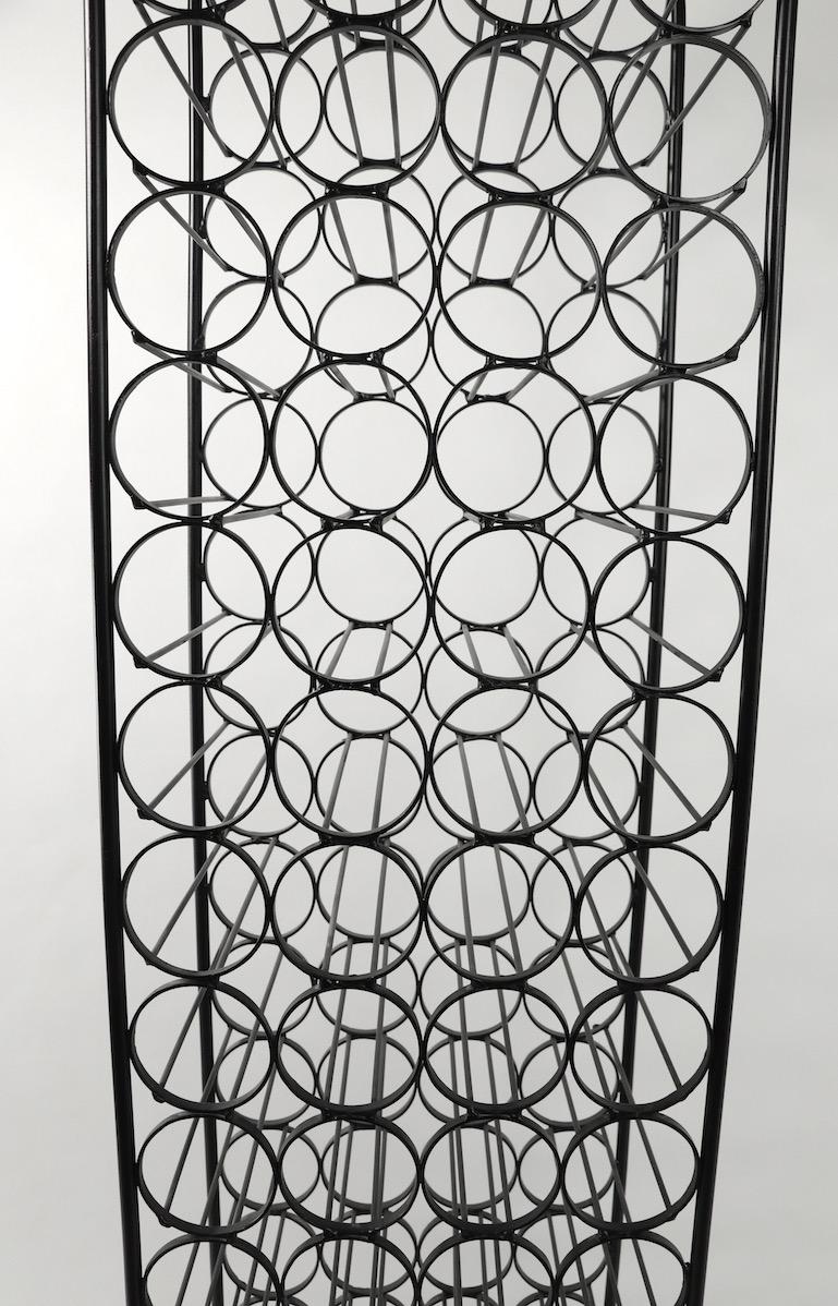 American Large Wine Rack by Arthur Umanoff For Sale