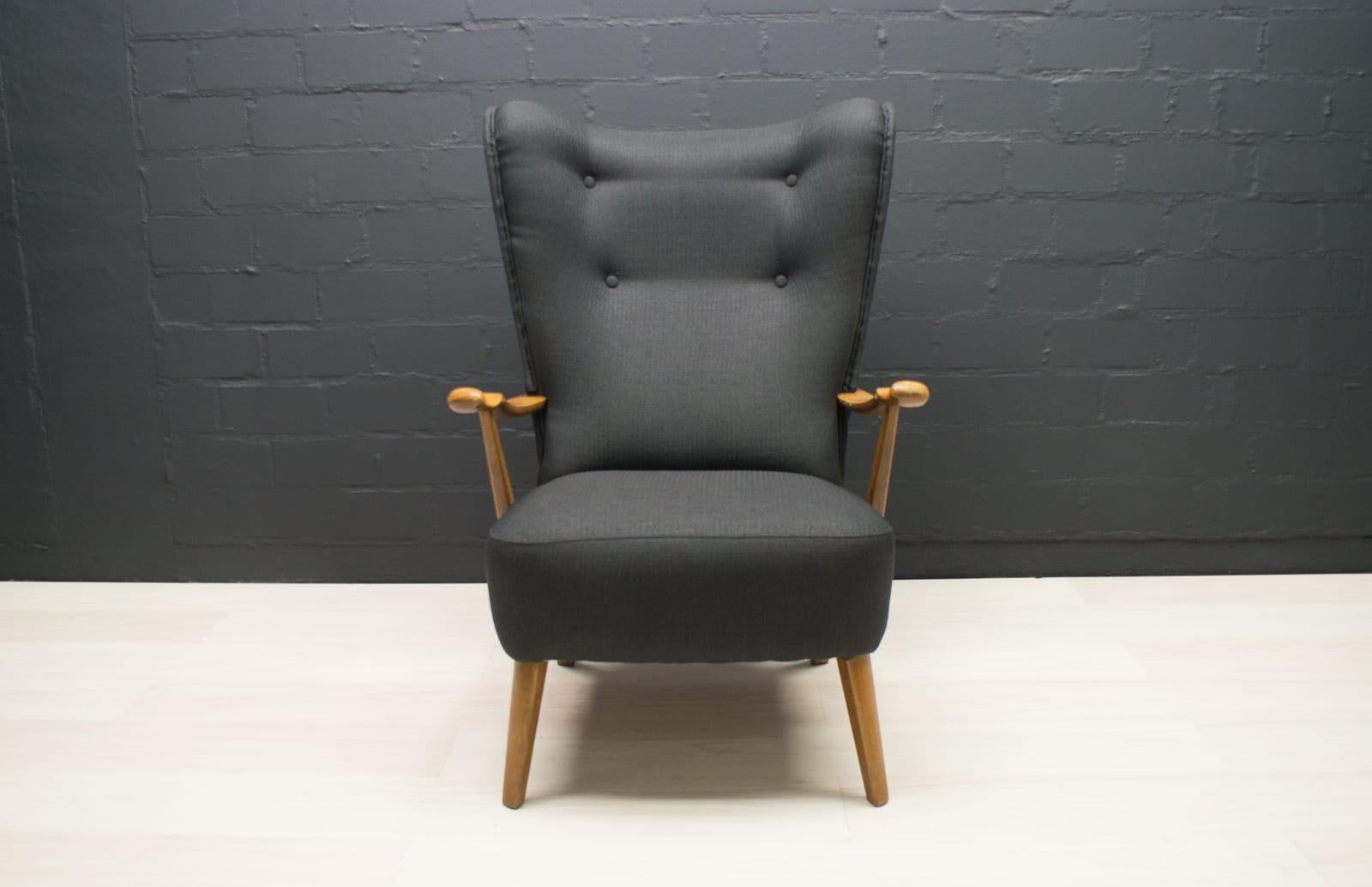 1950s wingback chair