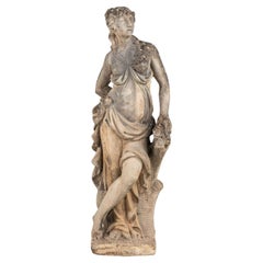 Grande figurine de jardin A.I.S. Winter, Italie, fin du C.C.