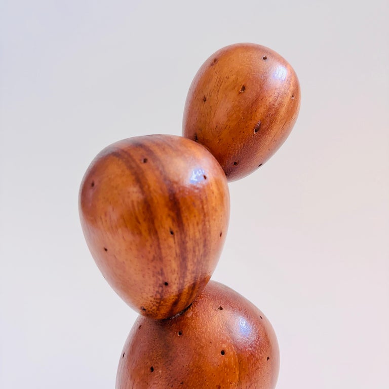 Groe Wood Cactus Zahnstocher Halter im Angebot bei 1stDibs Deutschland