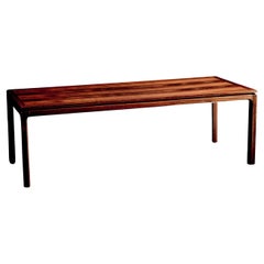 Large Wood Coffee Table Attributed to Kai Kristiansen