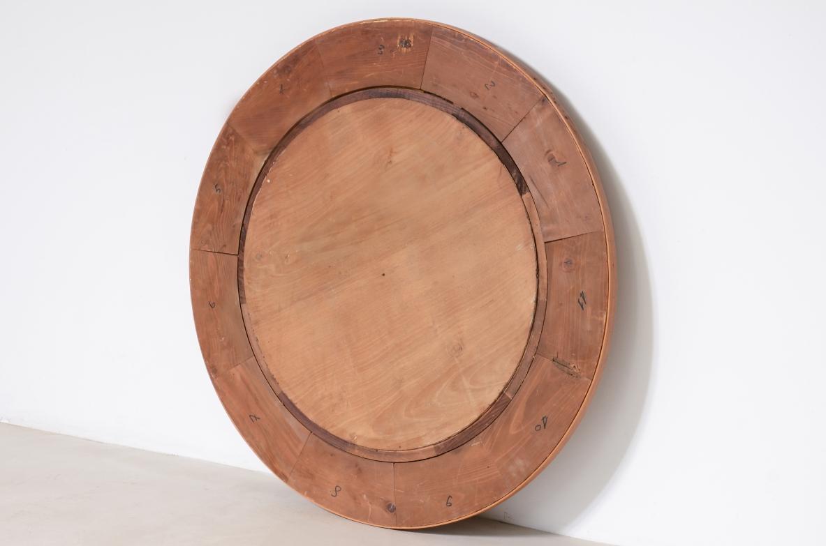 Gran espejo de madera 