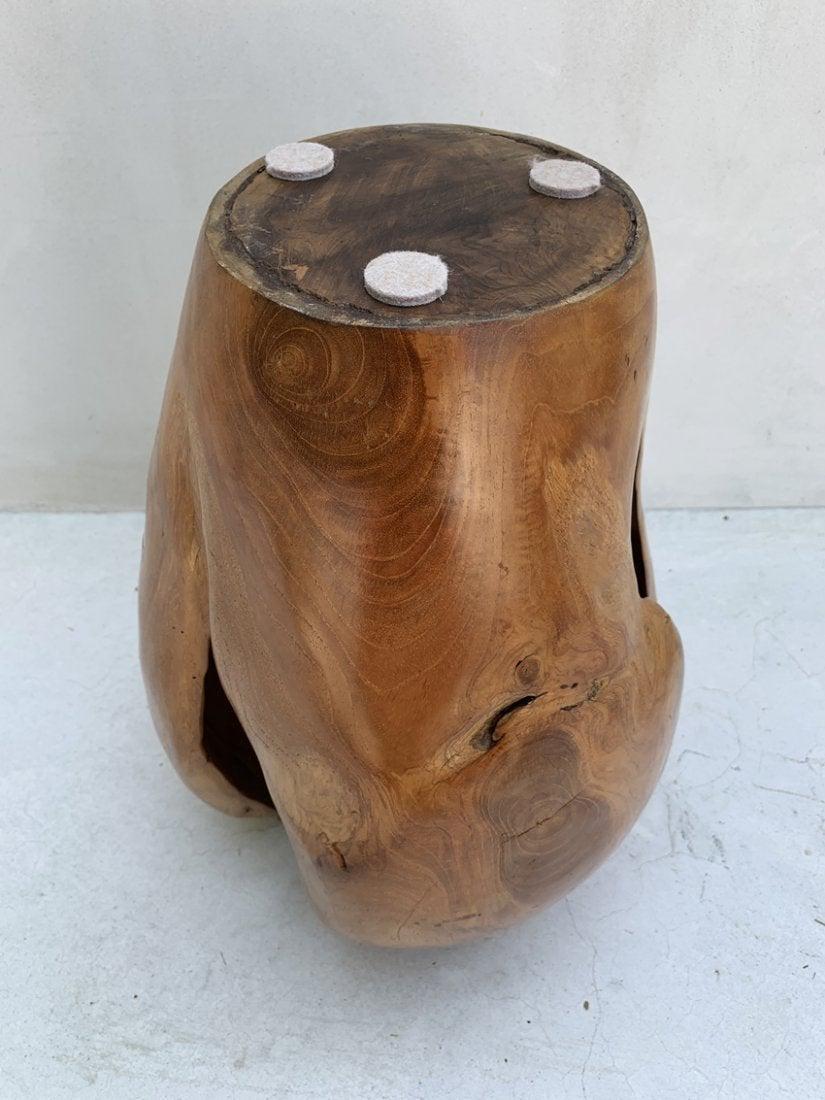 Late 20th Century Large Wood Vase/Sculpture