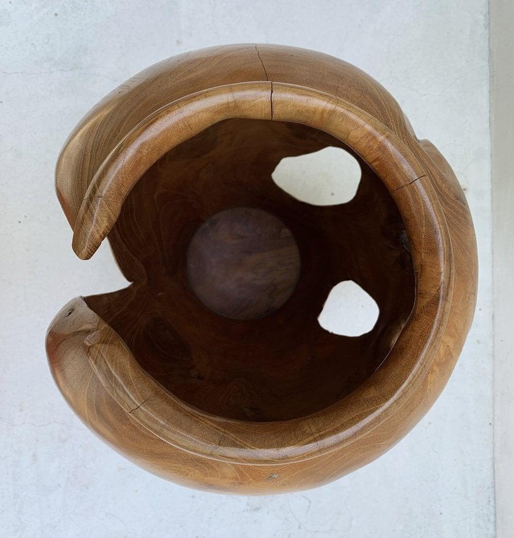 Large Wood Vase/Sculpture 2