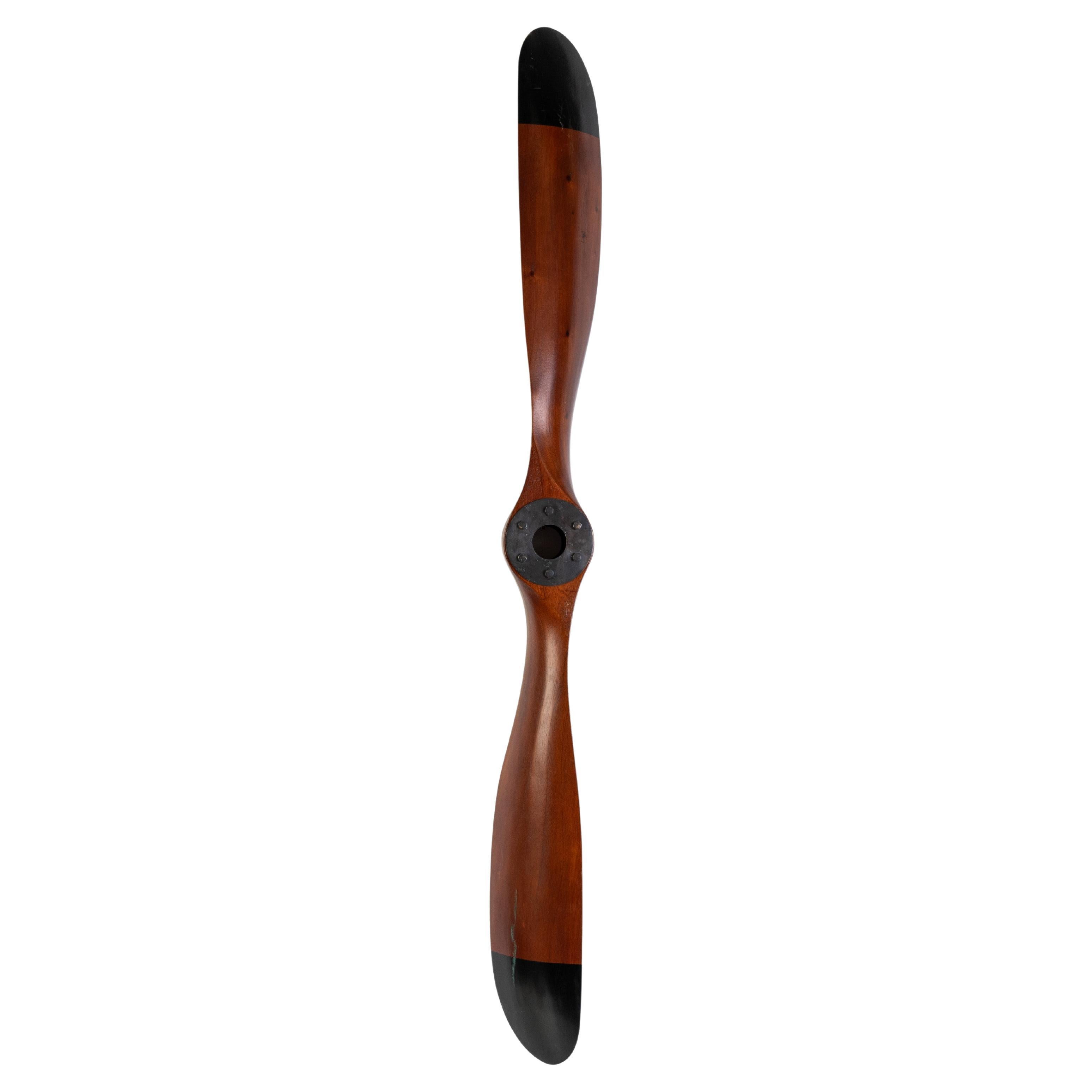 Large Wooden Airplane Propeller