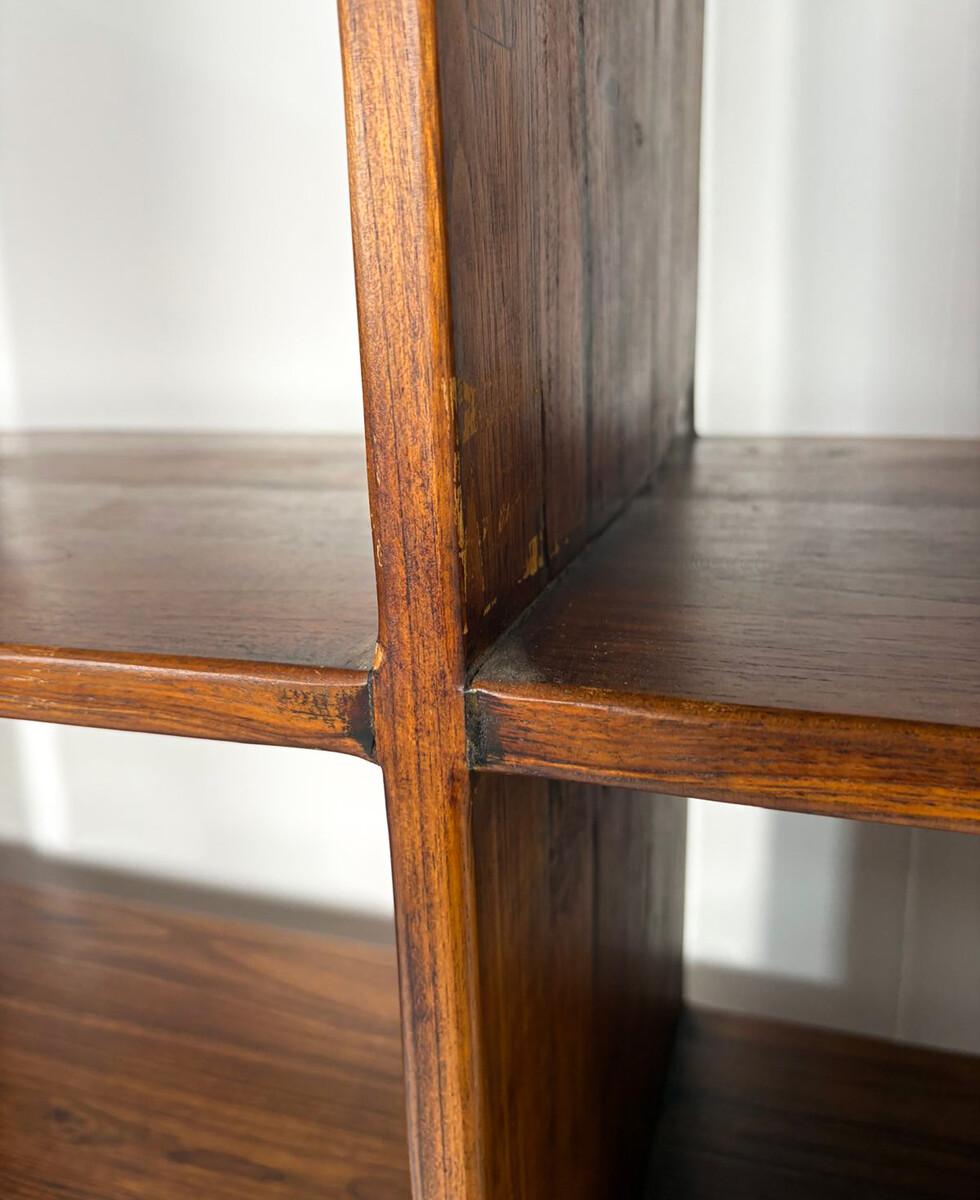 Large Wooden Bookcase, Italy, 1970s For Sale 2