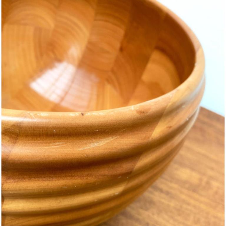 Grand bol en bois de Carl Auböck, années 1950 en vente 3