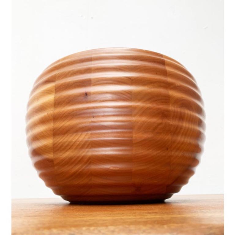 Mid-Century Modern Grand bol en bois de Carl Auböck, années 1950 en vente