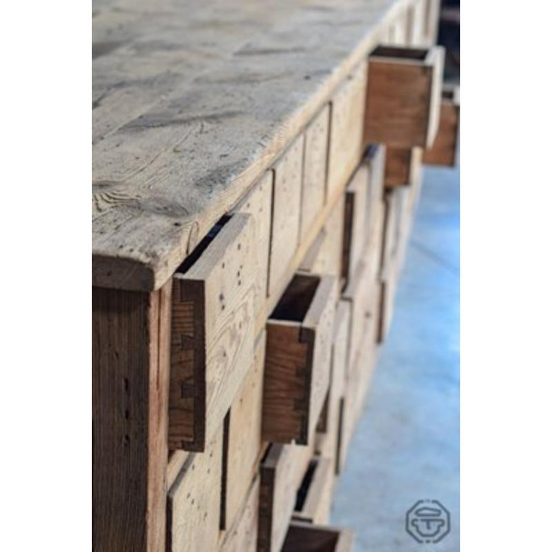Francese Grande cassettone in legno, anni '50 in vendita