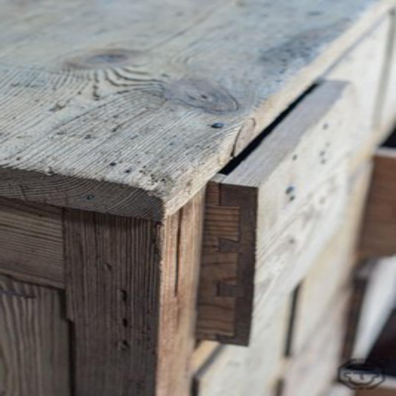 XX secolo Grande cassettone in legno, anni '50 in vendita