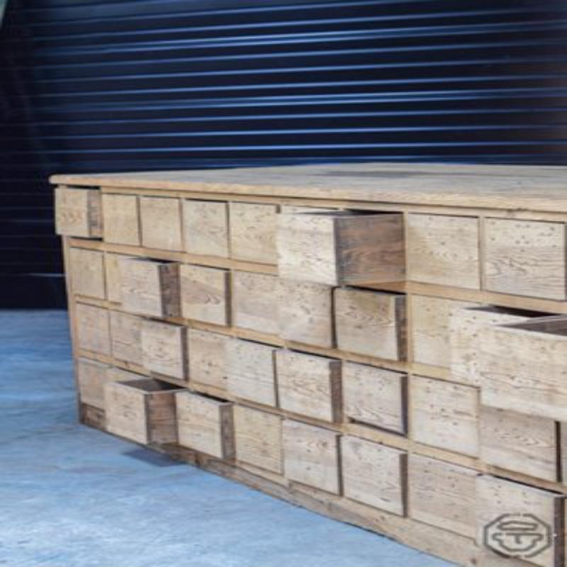 Grande cassettone in legno, anni '50 in vendita 2