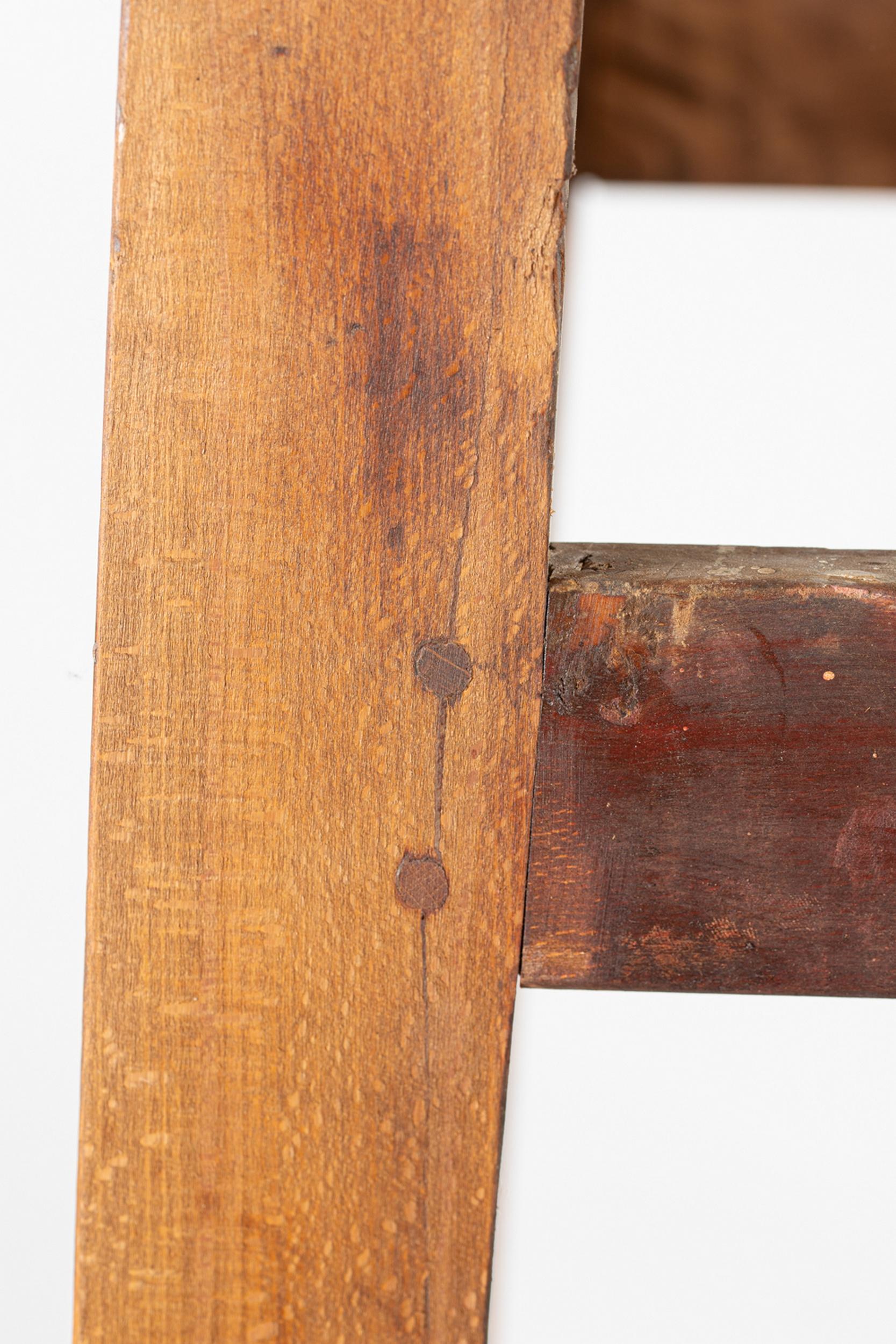 Gran escalera de madera de biblioteca, Francia, hacia 1930 / 1940 en venta 3