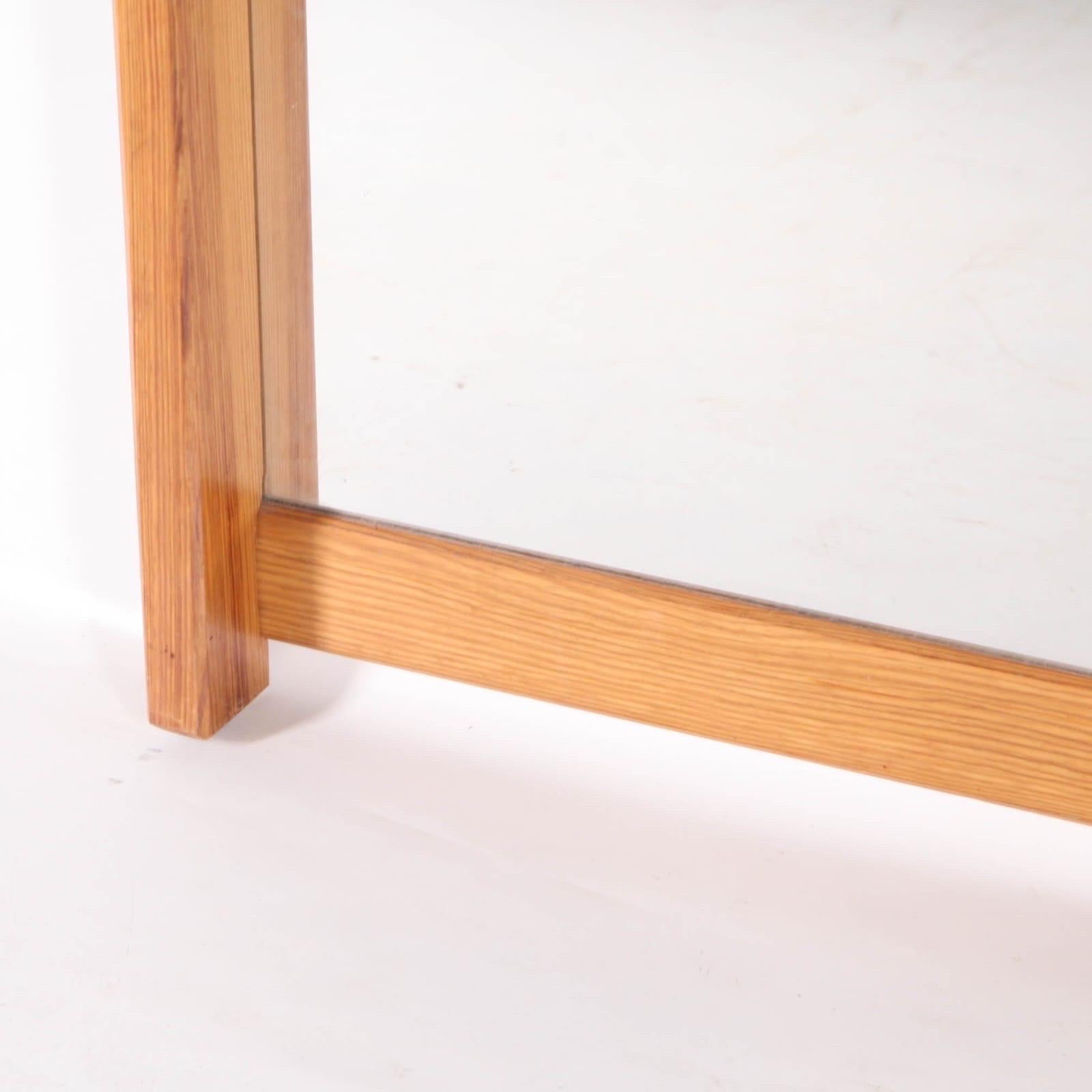 Grand miroir en bois Bon état - En vente à Isle Sur Sorgue, FR