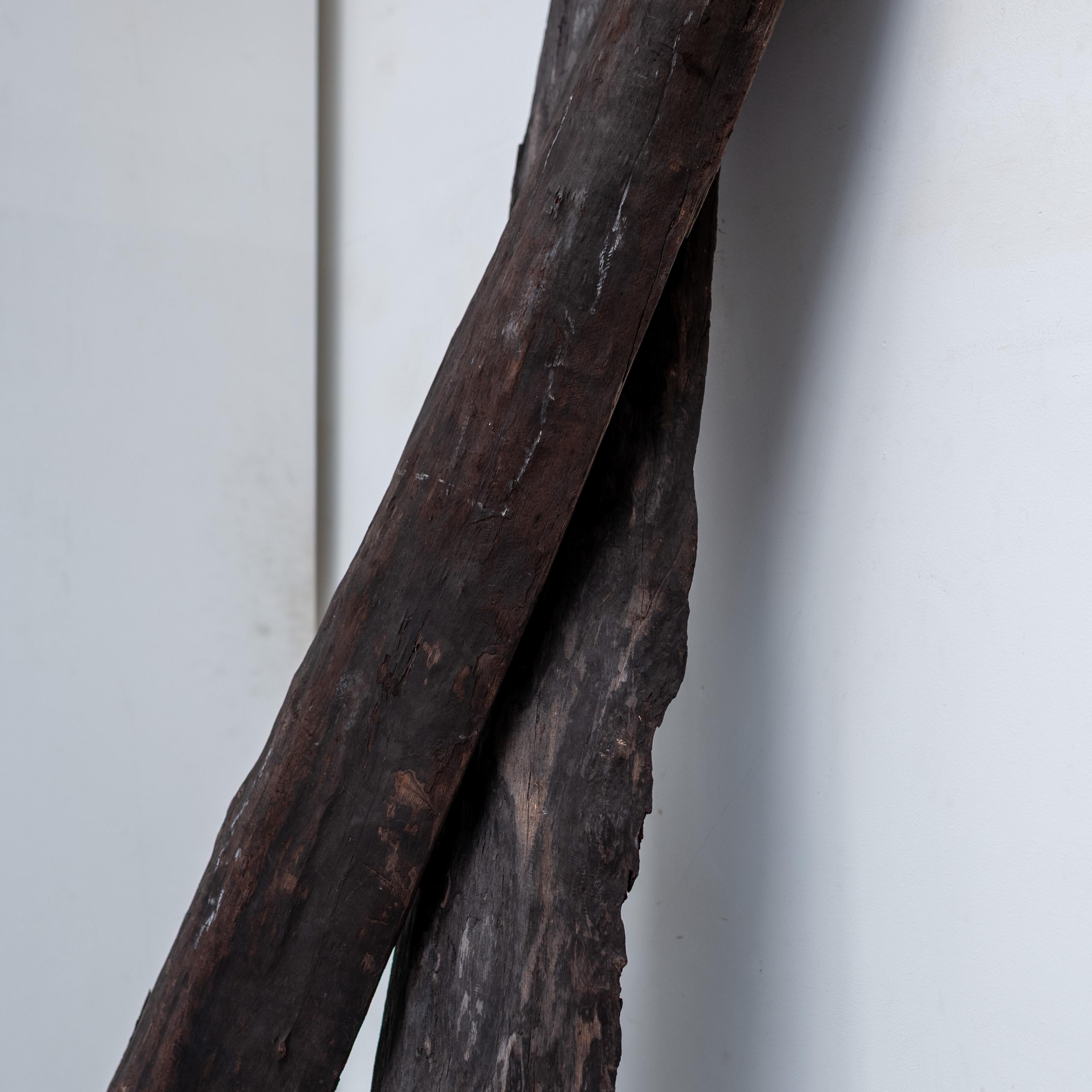 Large Wooden Object, France, Wabi Sabi,  circa 1900 For Sale 4