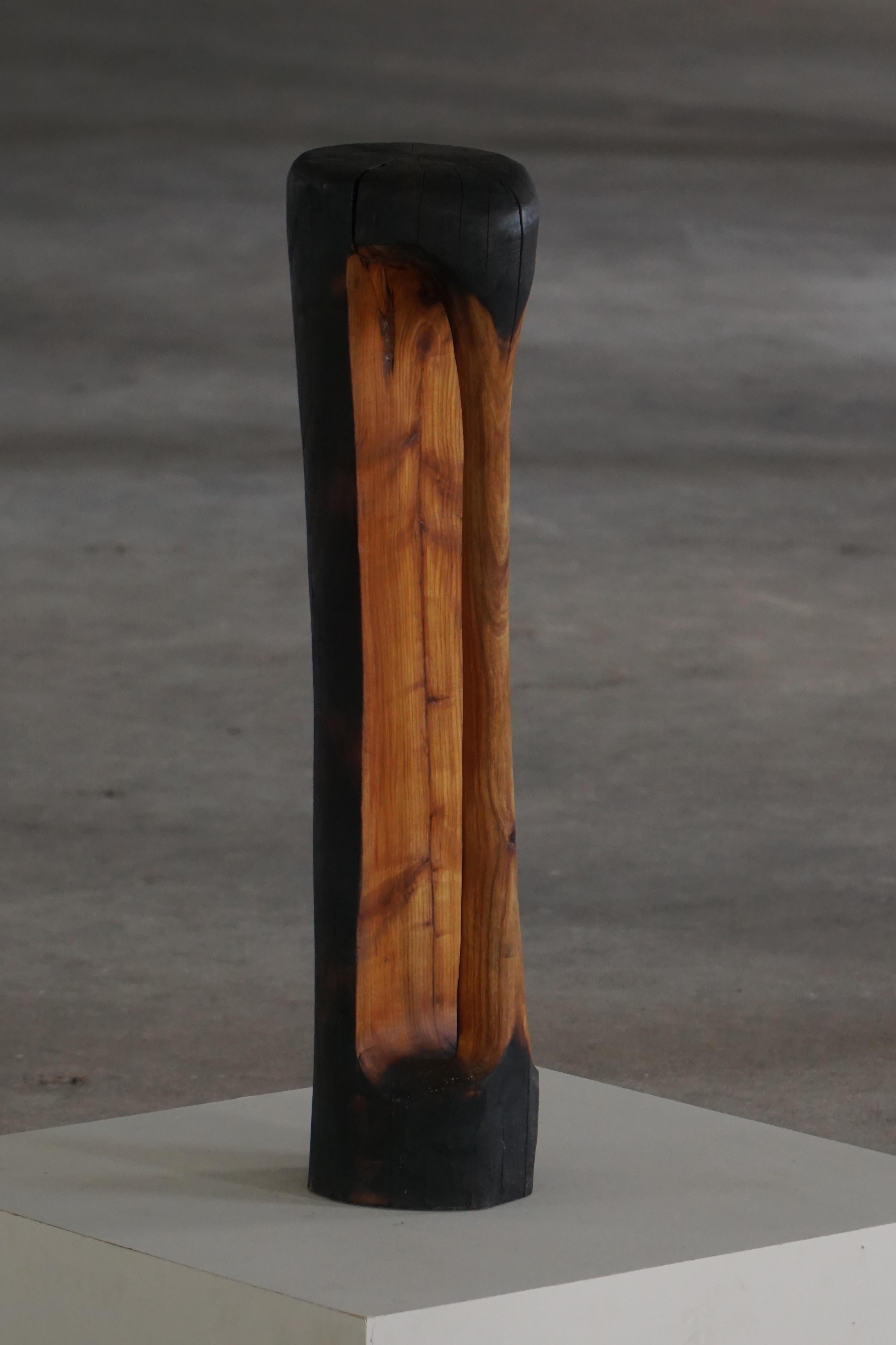 Grande scultura in legno 