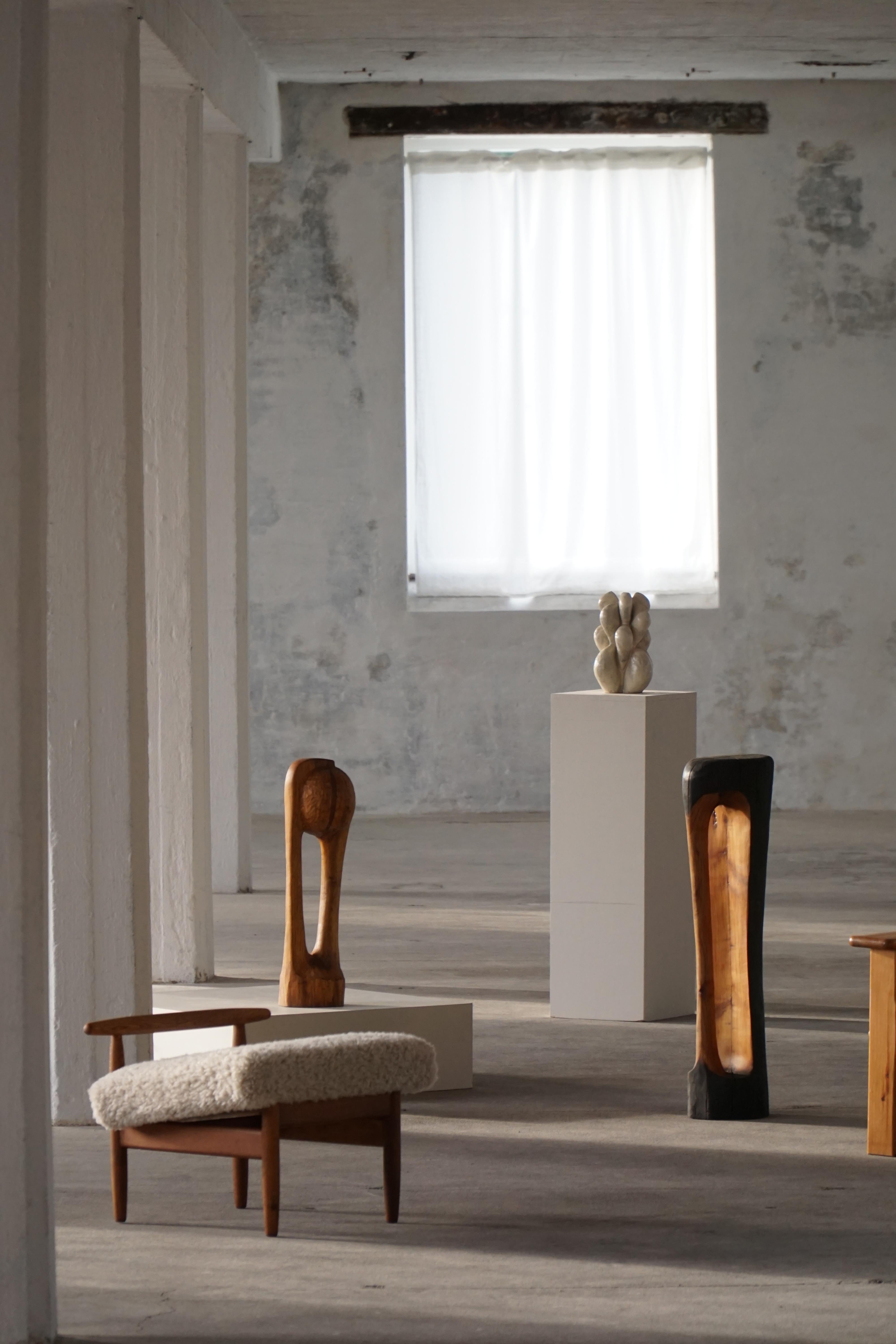 Grande scultura in legno 