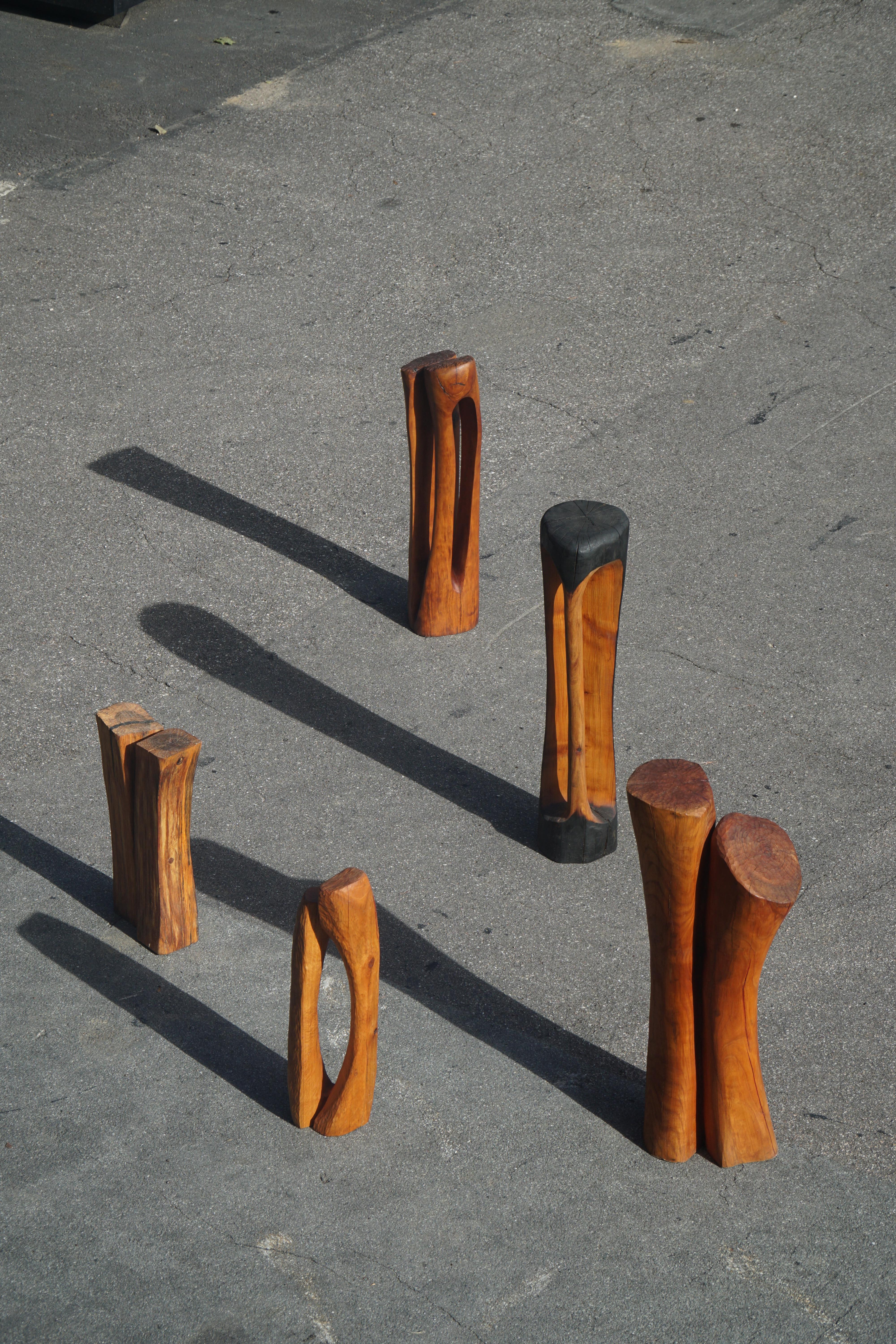 Grande scultura in legno 