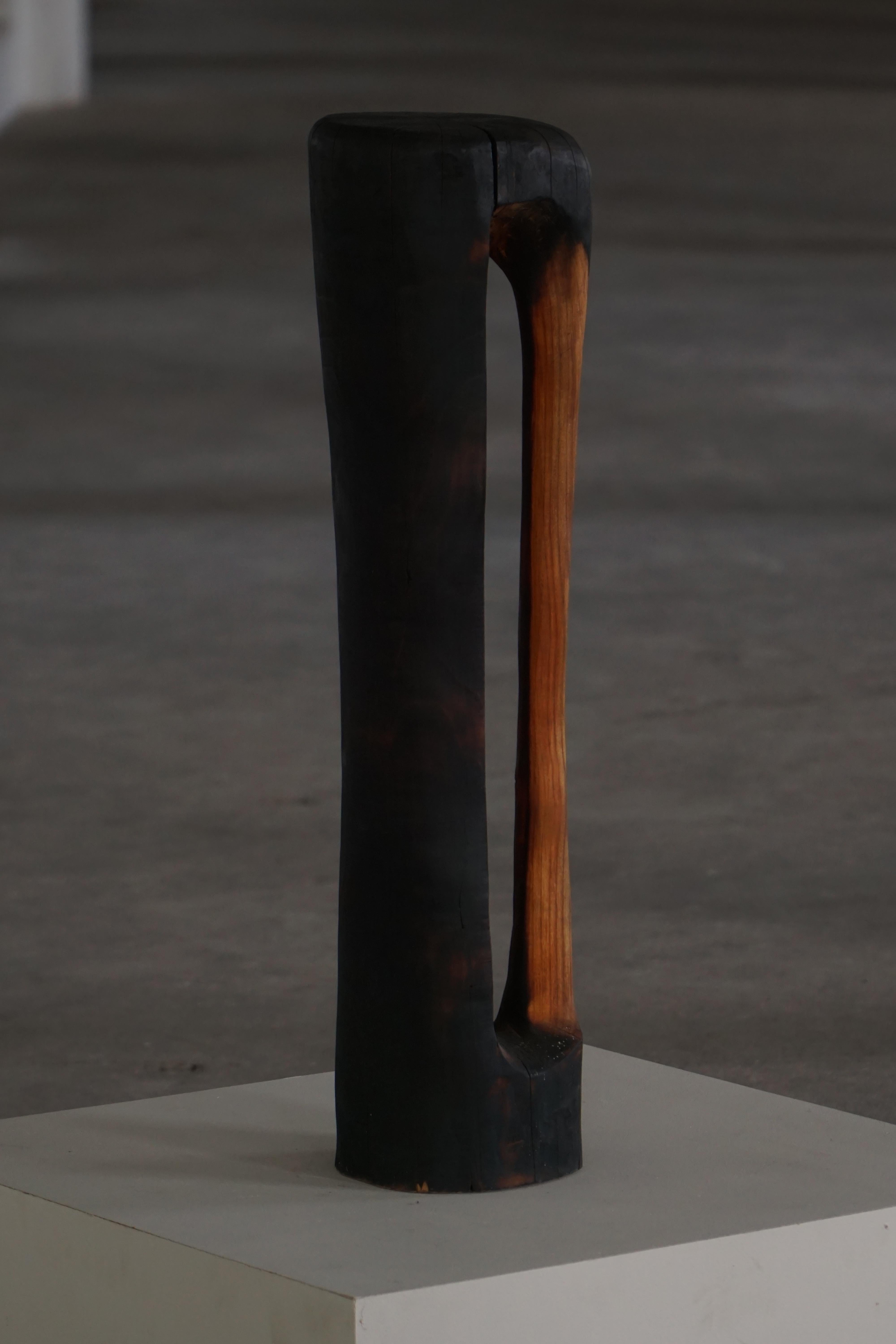Grande scultura in legno 