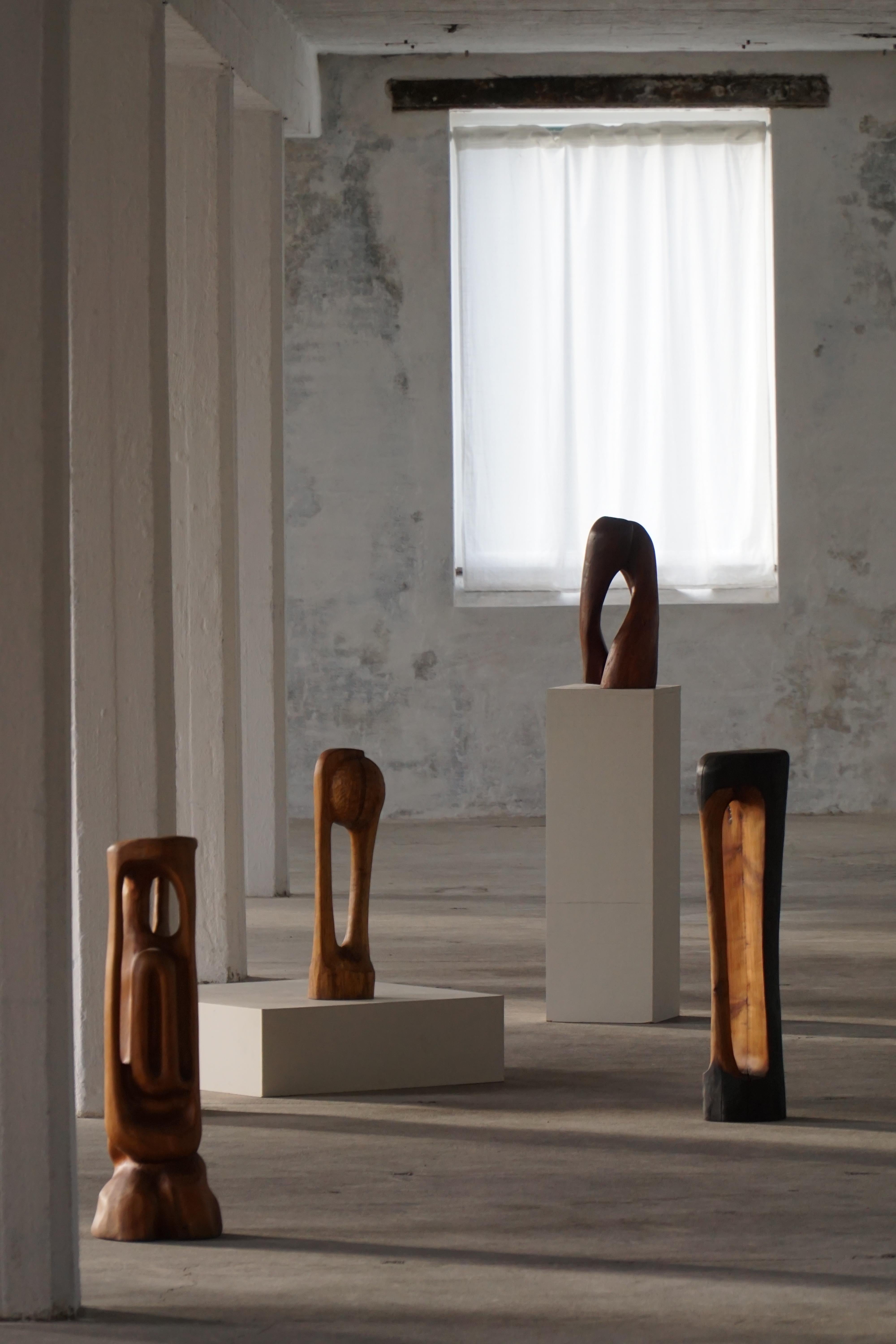 Large Wooden Sculpture 