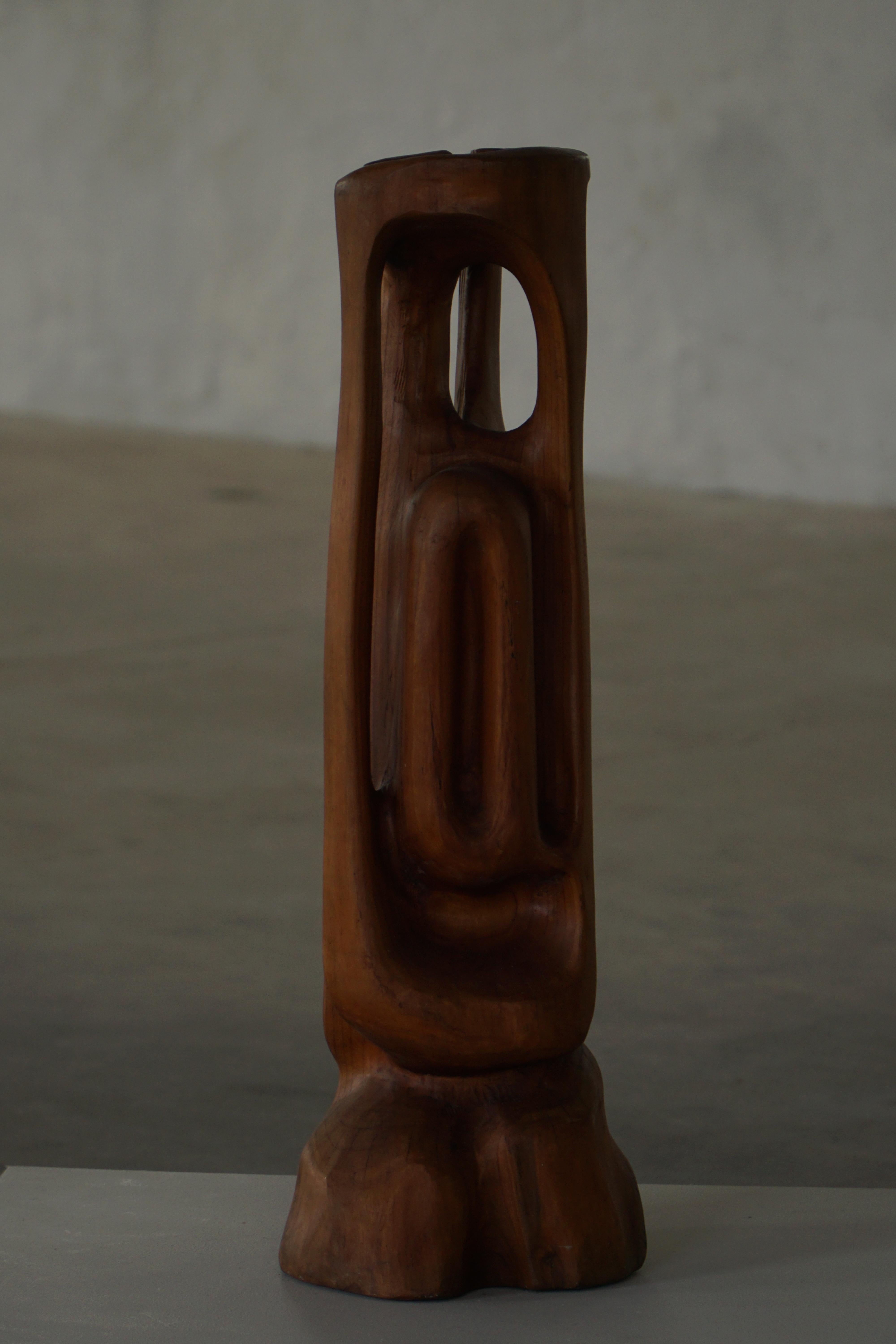 Large Wooden Sculpture 