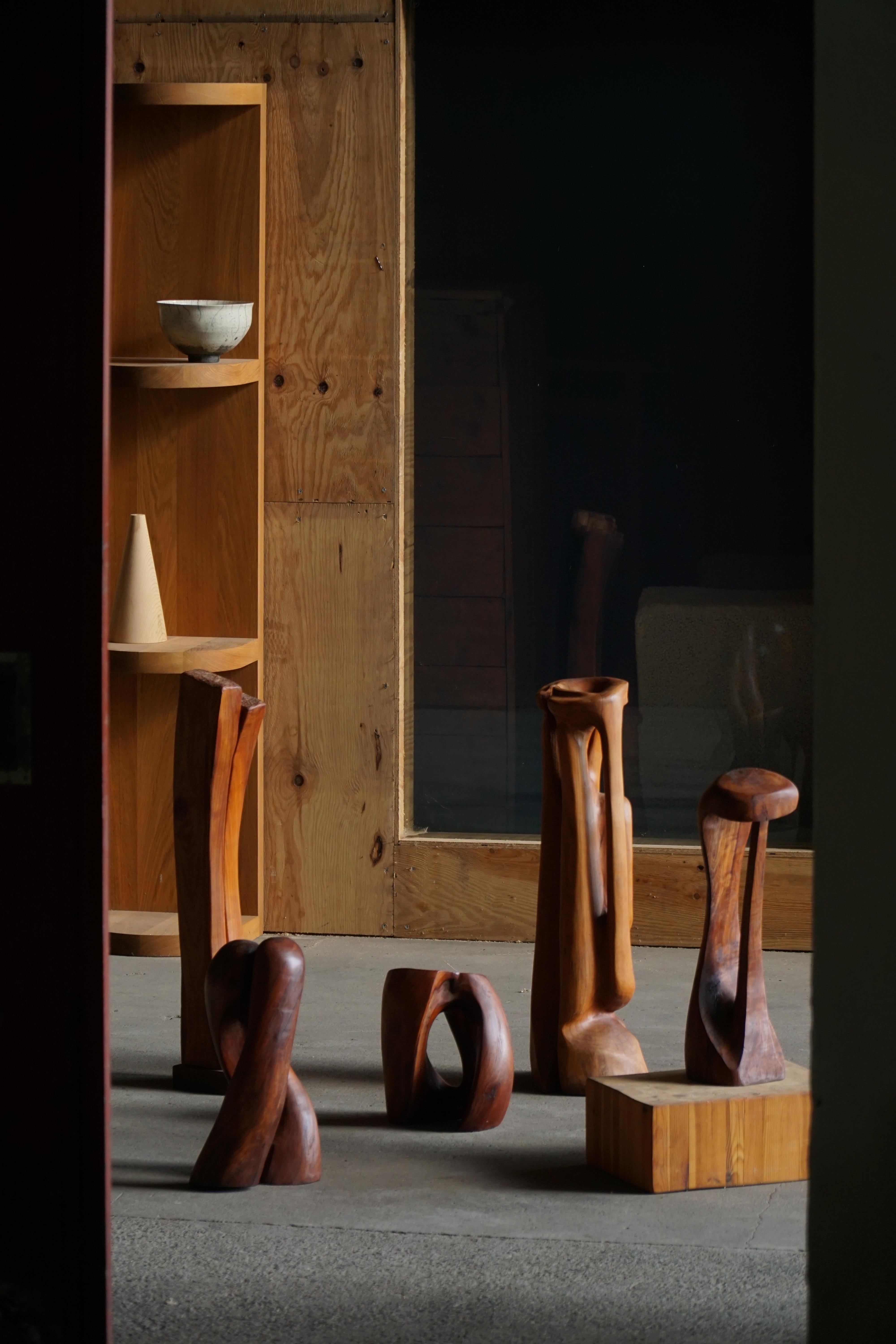 Large Wooden Sculpture 