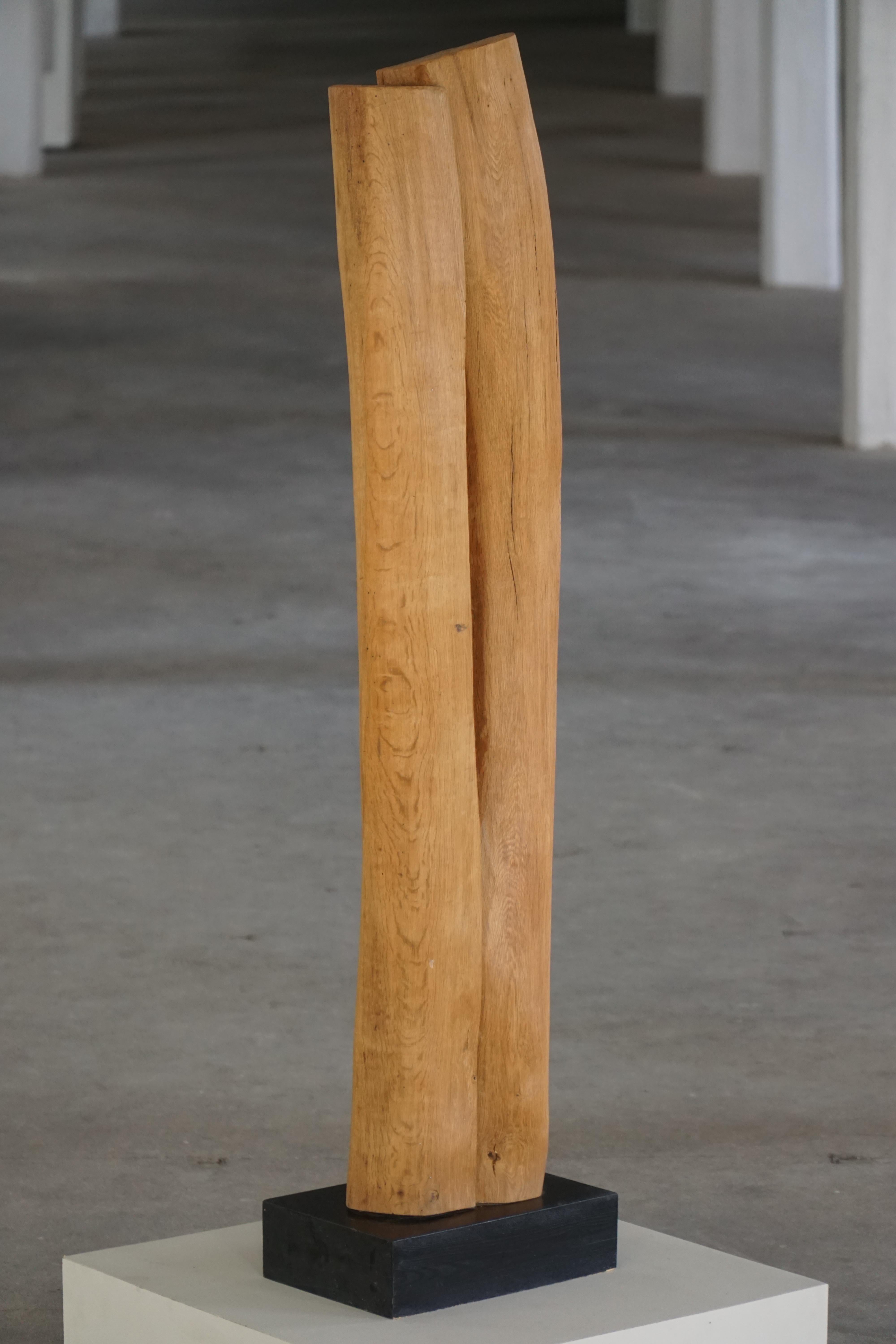Grande scultura in legno 
