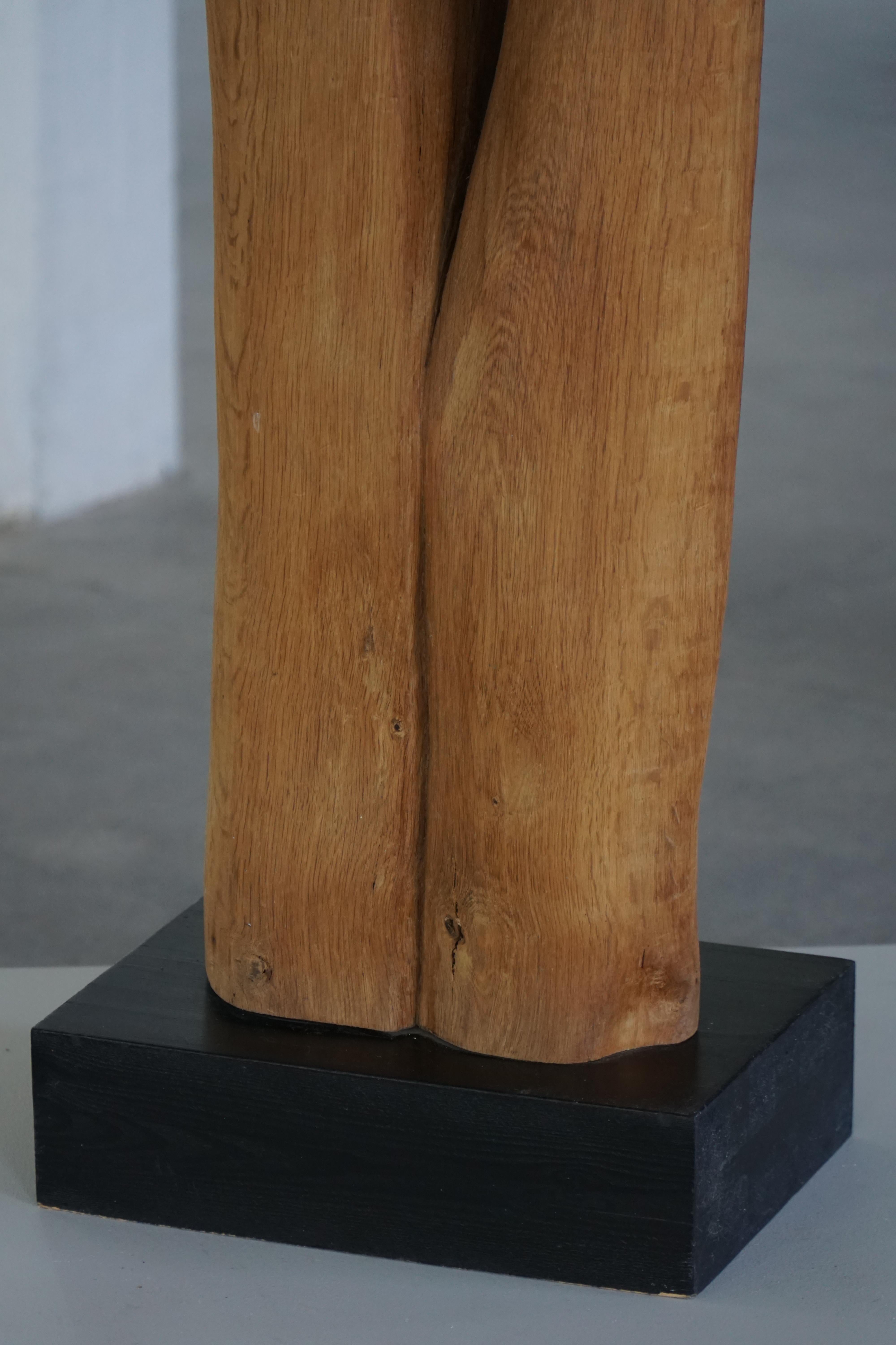 Grande scultura in legno 