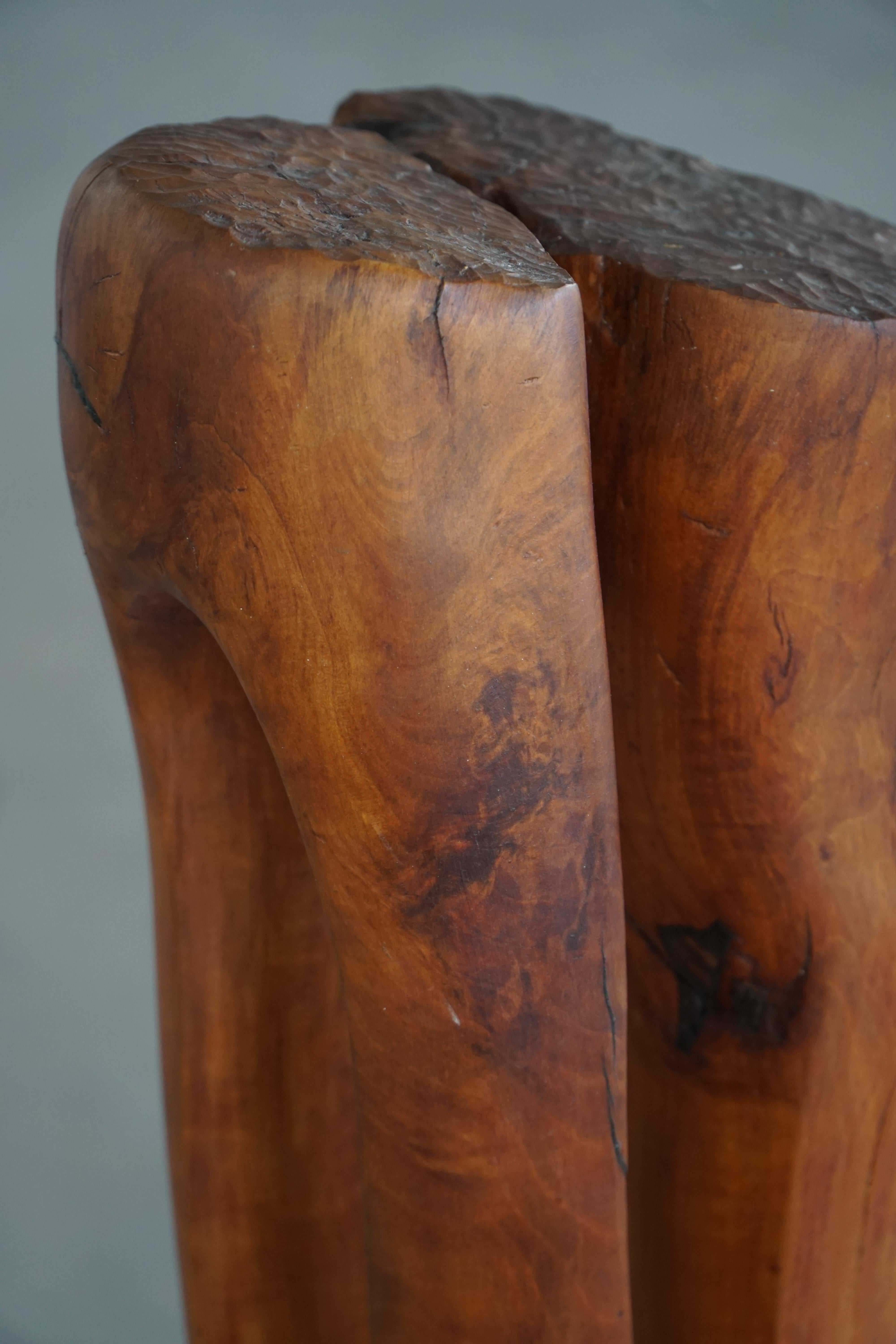 Grande scultura in legno 
