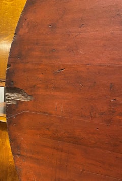 Large Wooden Ship’s Propeller Blade Foundry Casting Mold on Plinth