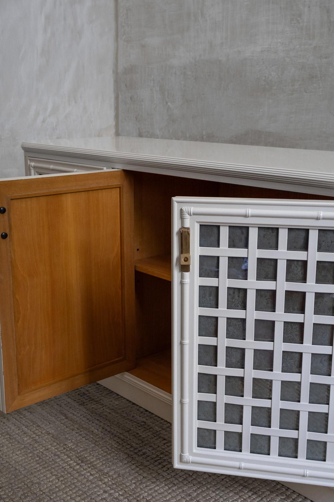 Large Wooden Sideboard - Lacquered Series For Sale 1