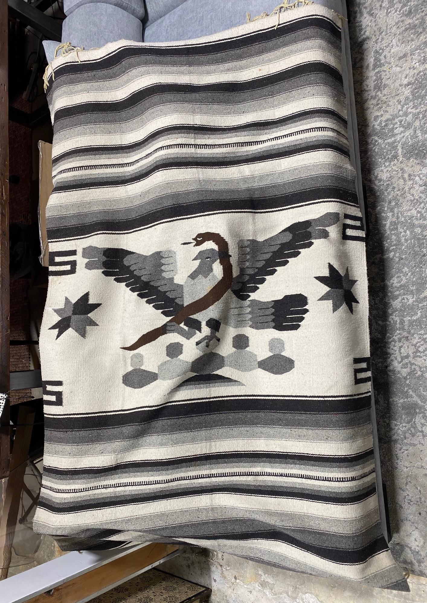 mexican eagle blanket