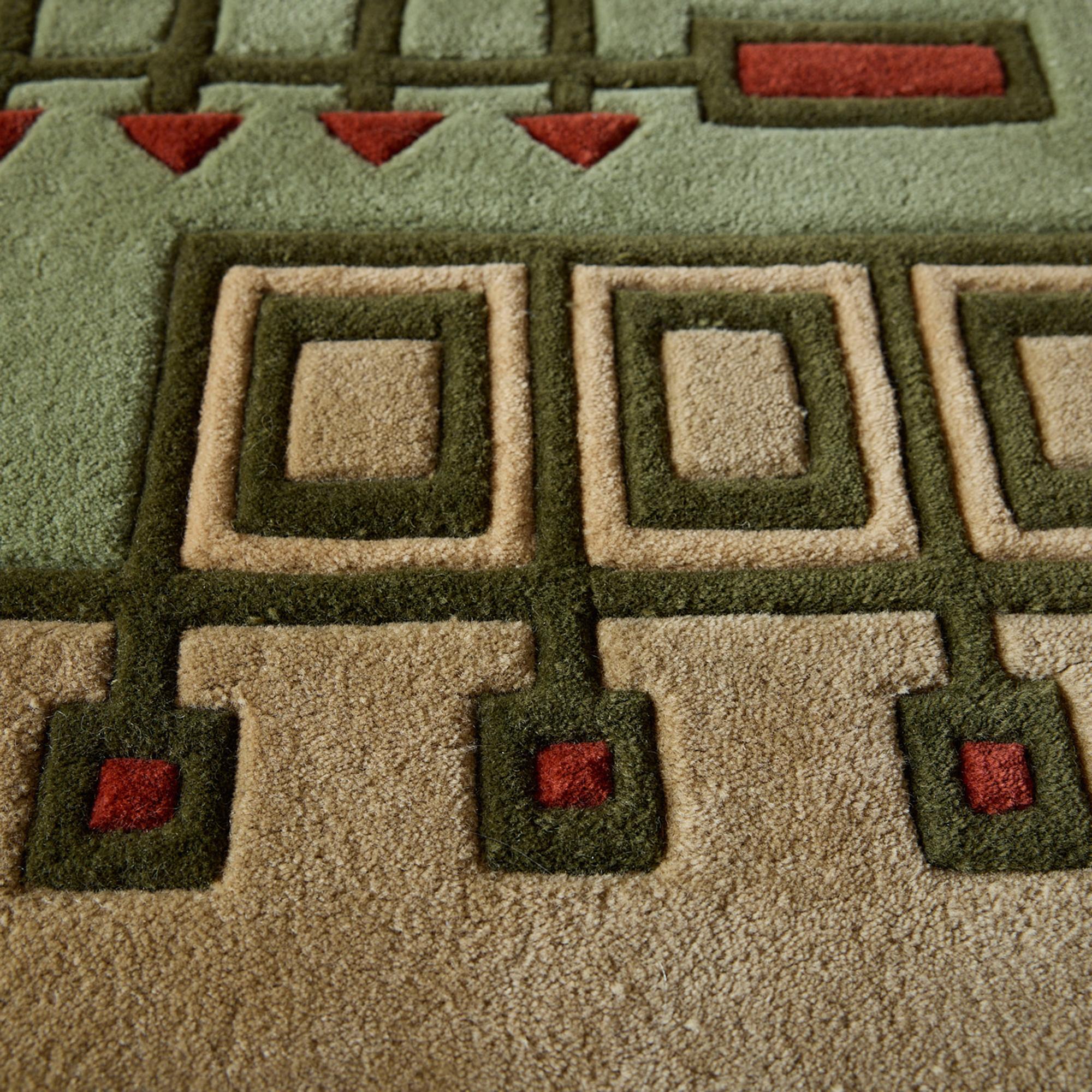 Alfombra grande de lana (after) Frank Lloyd Wright de Schumacher and Co. en Bueno estado para la venta en San Francisco, CA