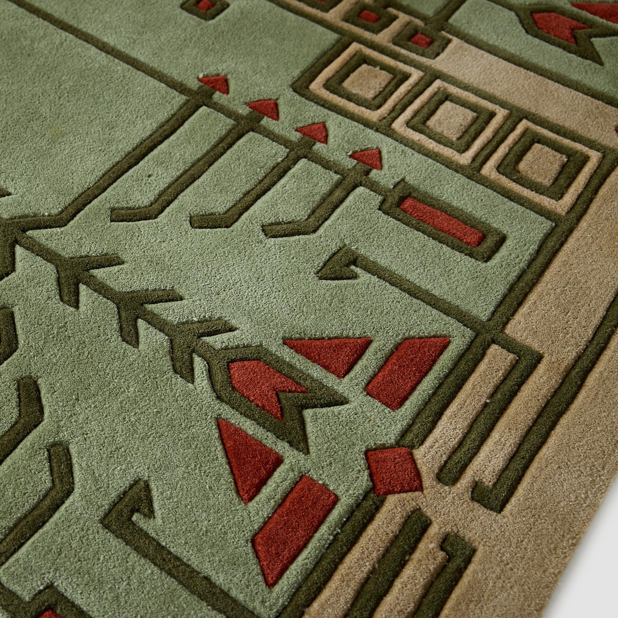 Alfombra grande de lana (after) Frank Lloyd Wright de Schumacher and Co. finales del siglo XX en venta
