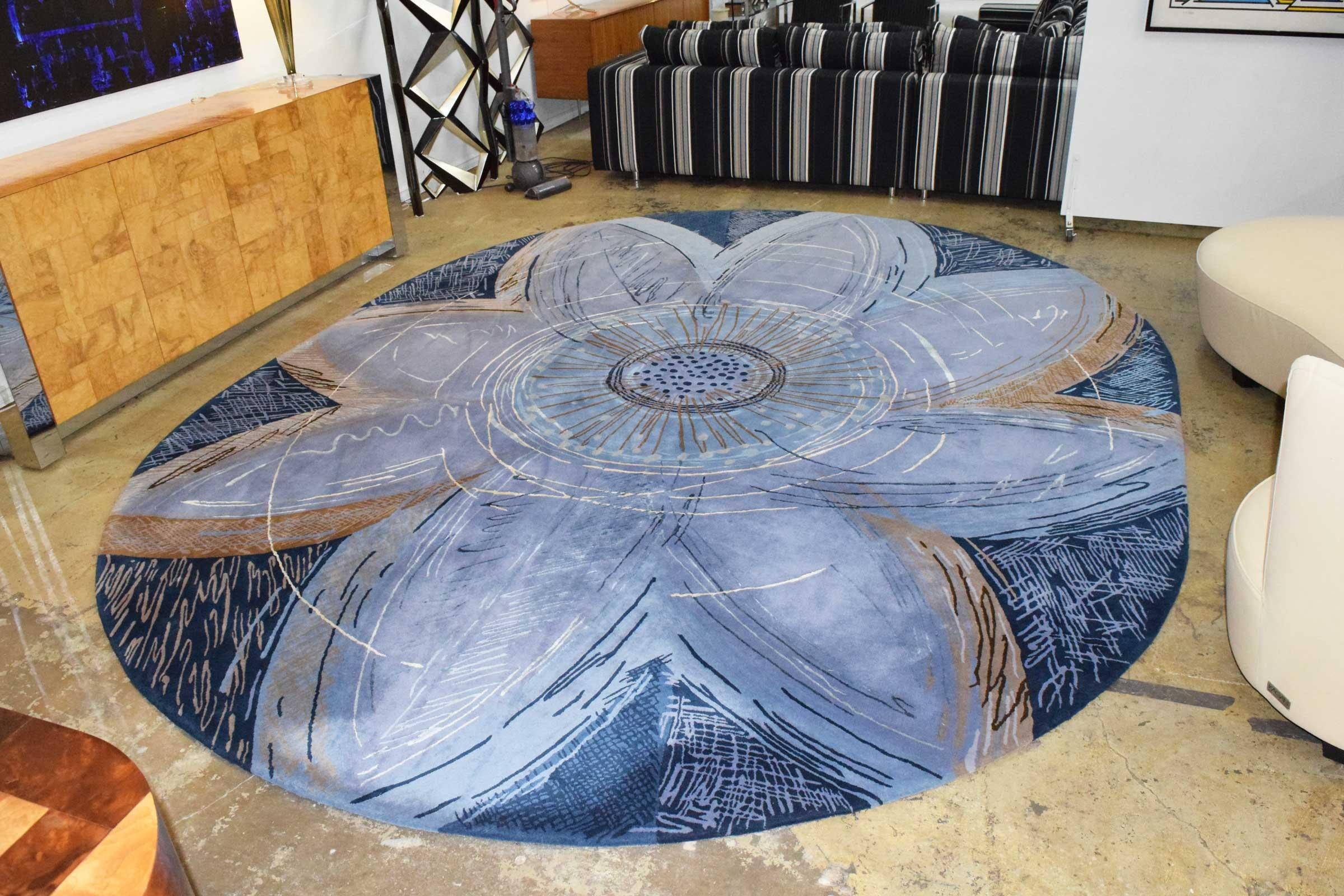 Large Wool Rug by Decorative Carpets for Stark 1