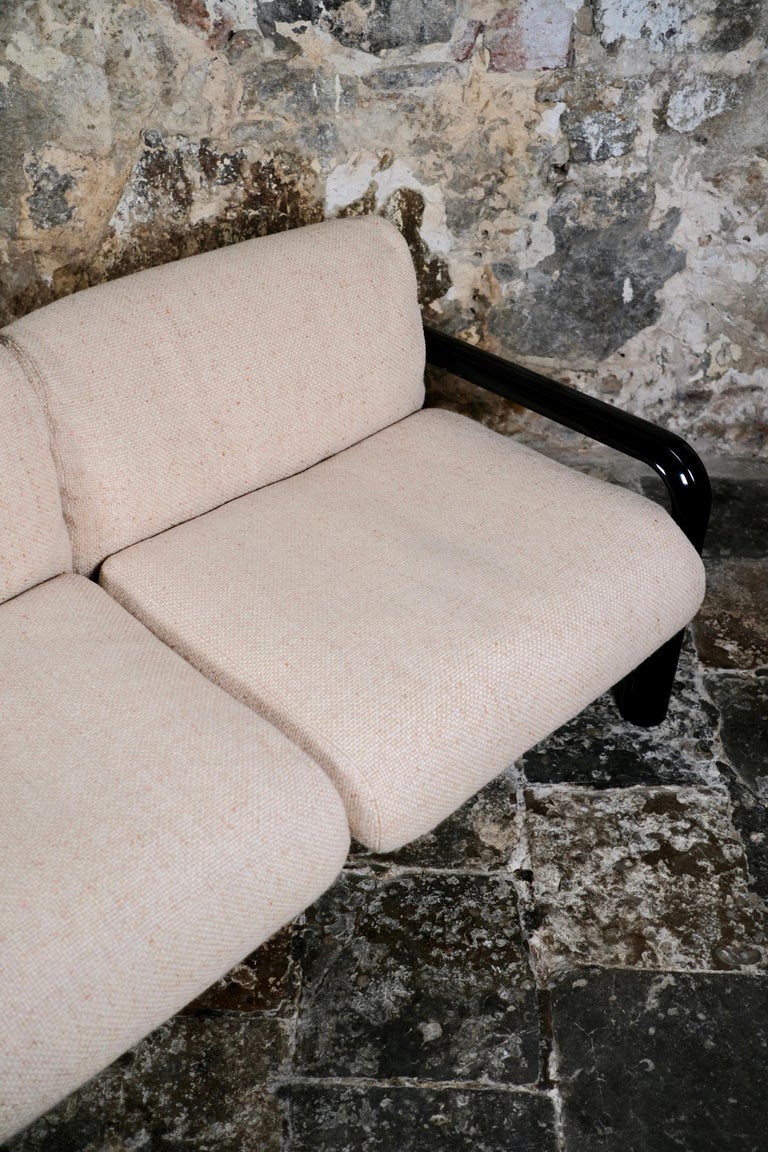 Large wool sofa model 54A by Gae Aulenti for Knoll International