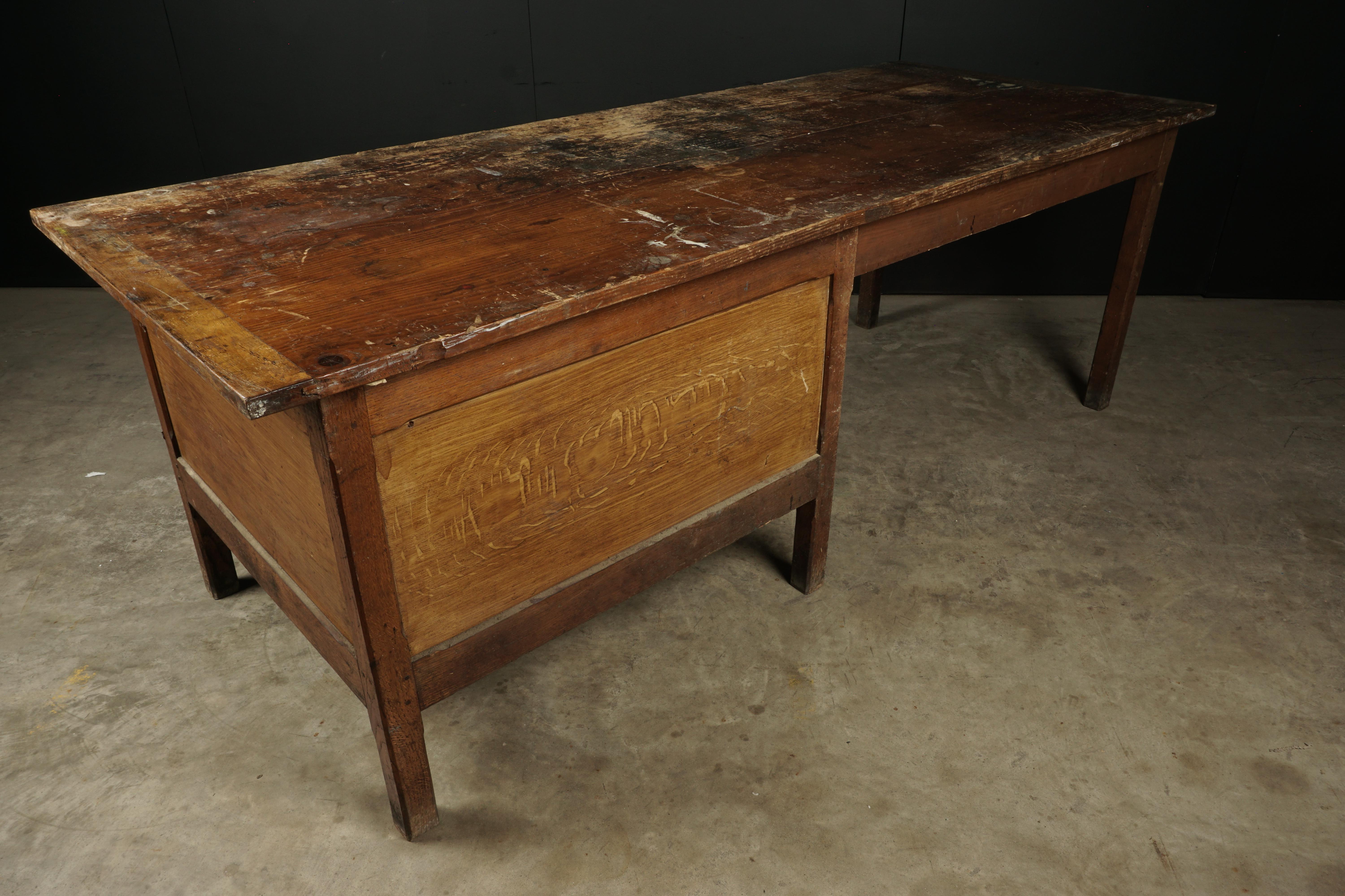 Large Work Console from France, circa 1940 2