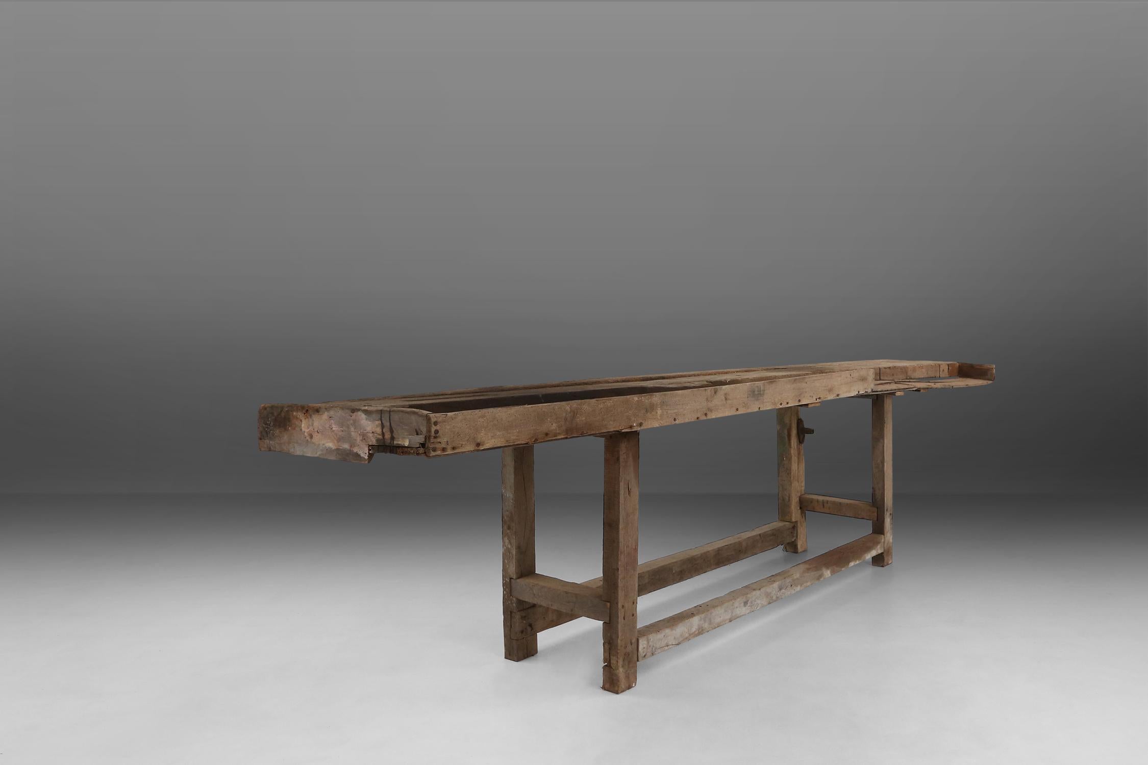Large Workbench, circa 1850 For Sale 10