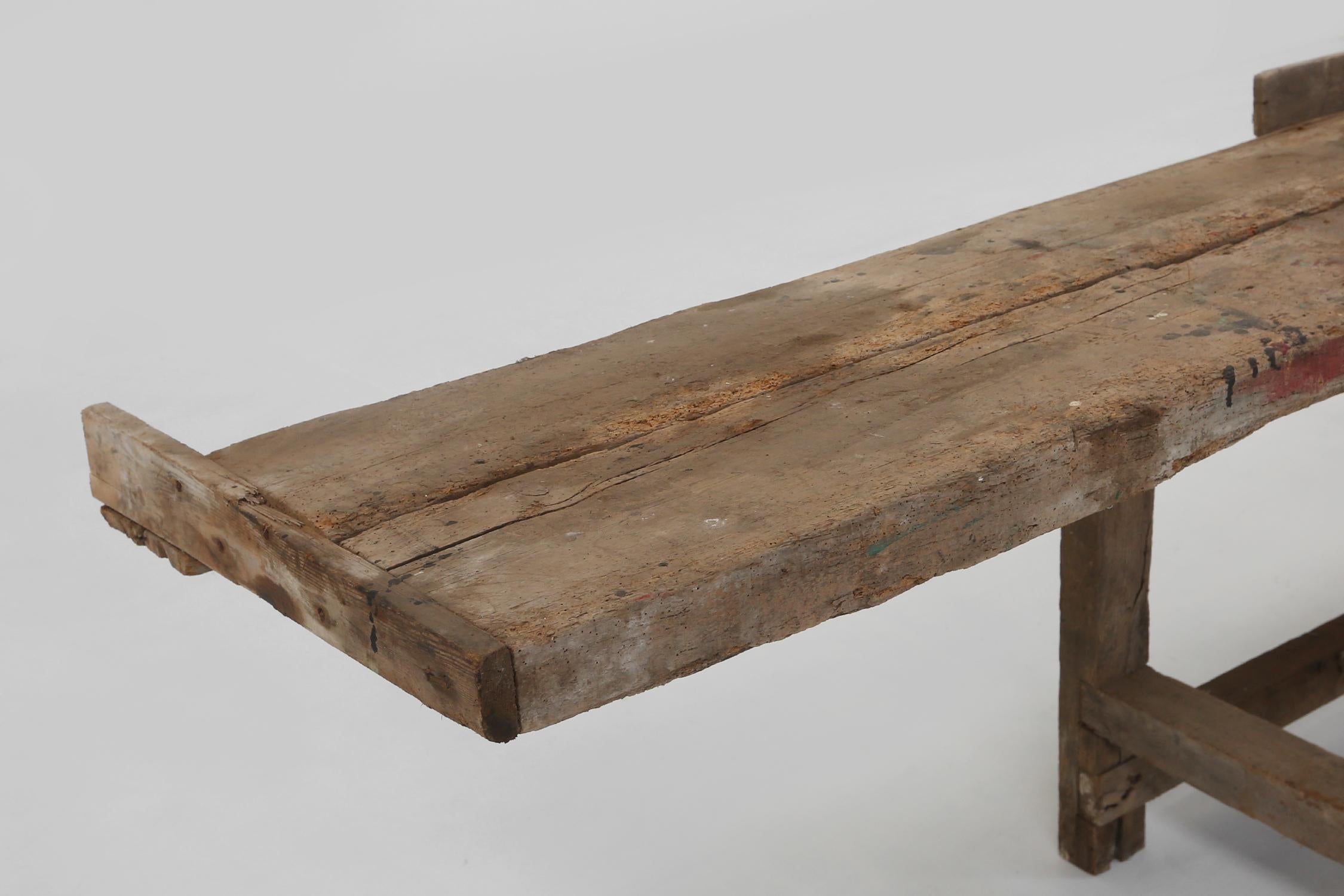 Belgian Large Workbench, circa 1850 For Sale
