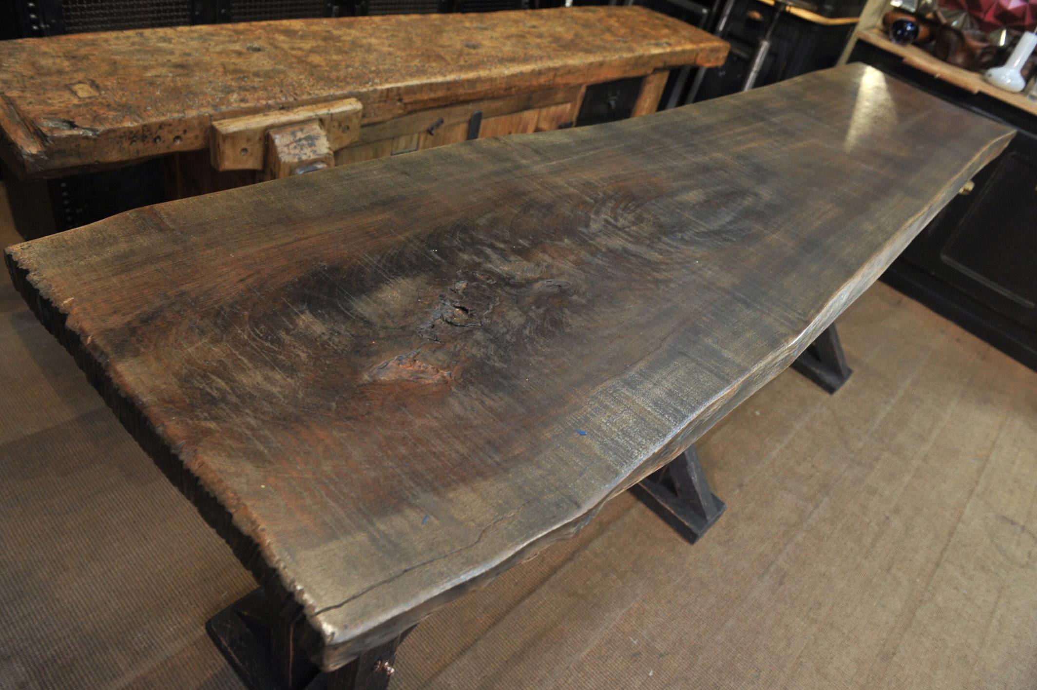 Large Workshop Console Table or High Table, circa 1930 For Sale 9