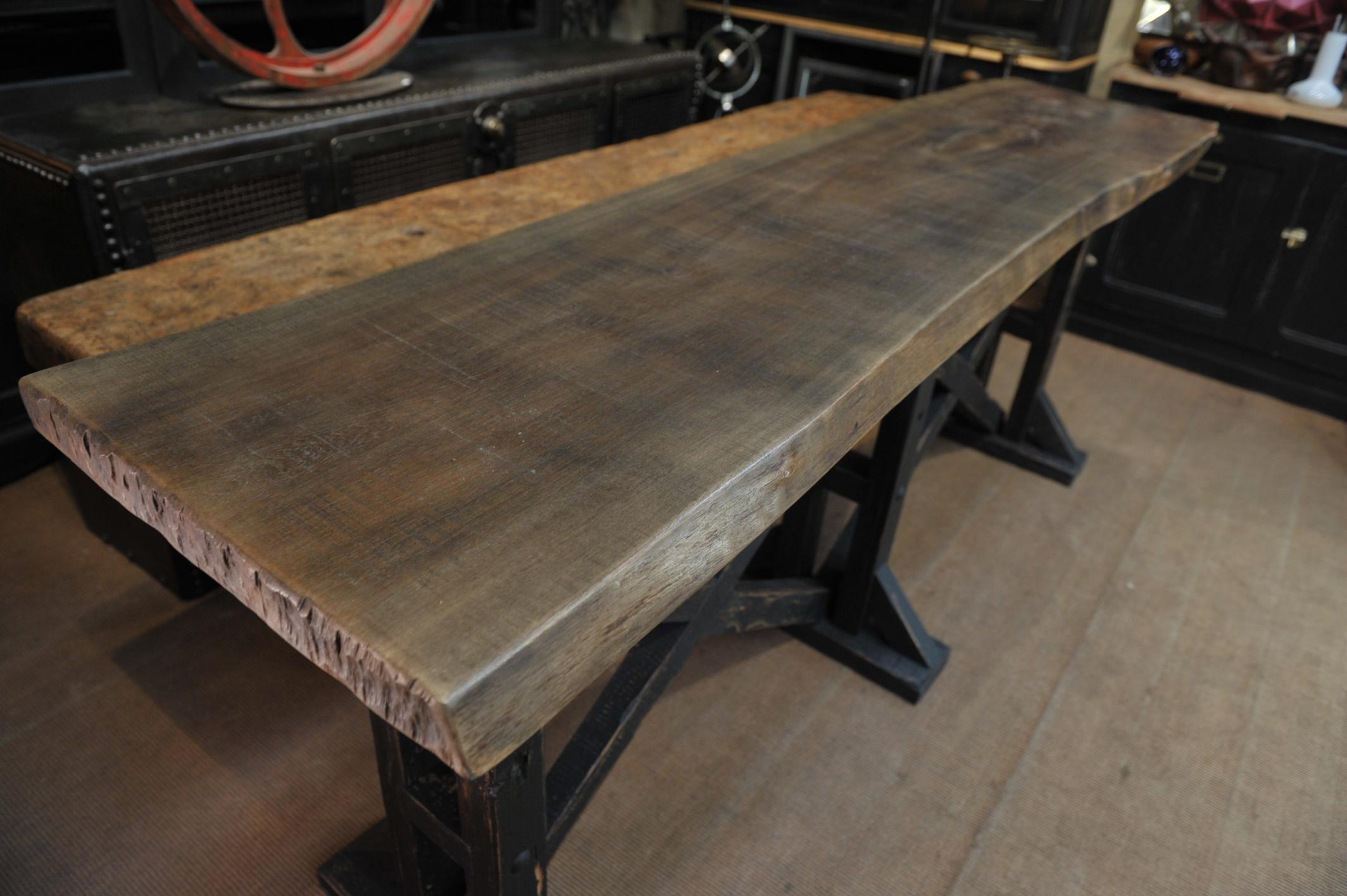 Large Workshop Console Table or High Table, circa 1930 For Sale 2