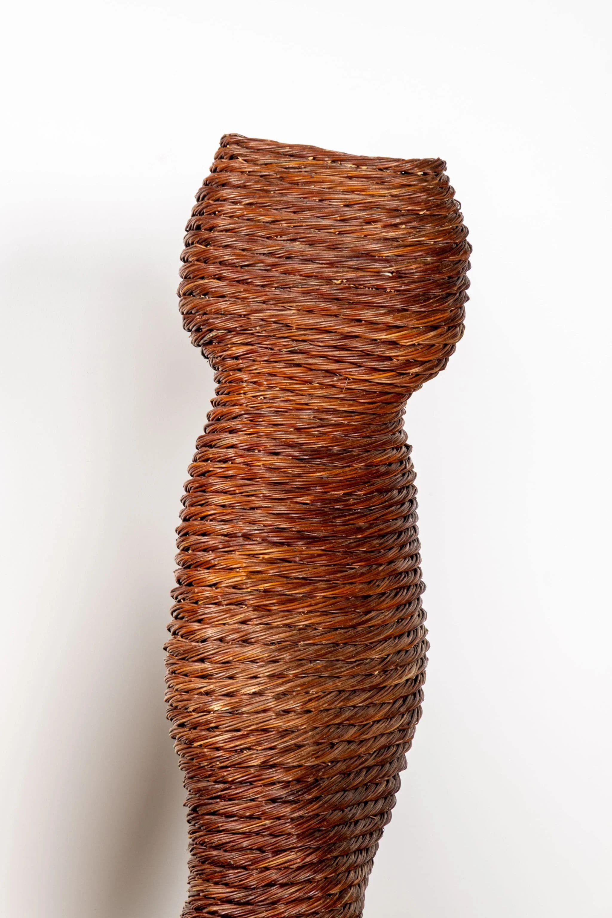 Große gewebte Freiform-Skulptur von Klaus Titze, 1 von 2 im Angebot 1