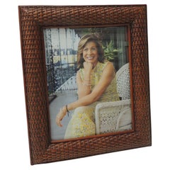 Large Woven Rattan Picture Frame