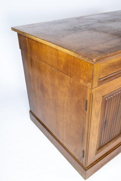 Large Writing Desk Made In Light Mahogany From 1920s