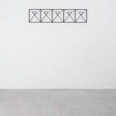 Large Wrought Iron Coat Hanger, Spain, 1950s