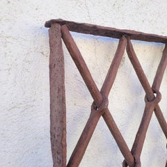 Puerta grande de hierro forjado, H174 X 88cm, Siglo XVI / XVII